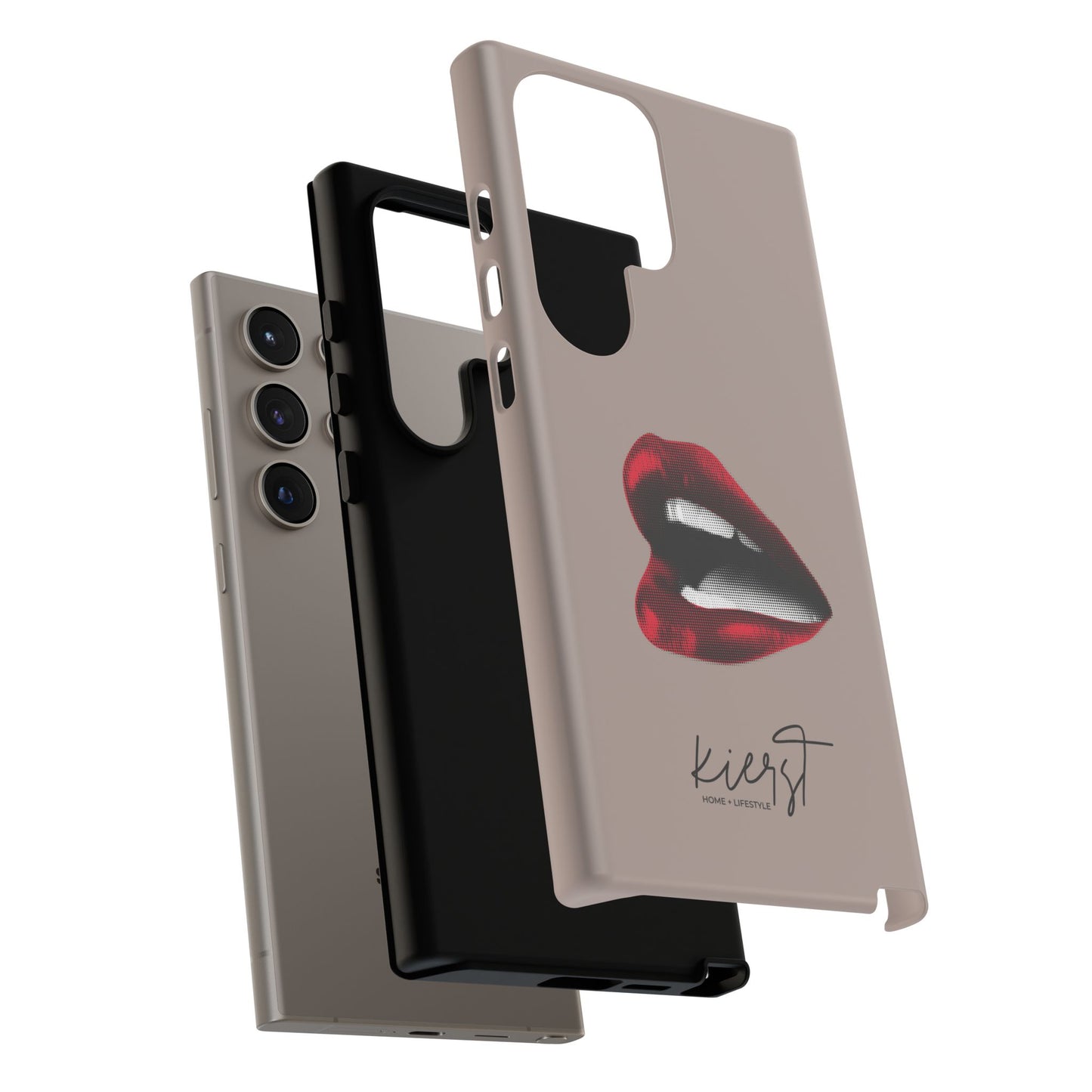 Retro Red Lips Samsung Galaxy Case | Pop Art, Luxe Feel