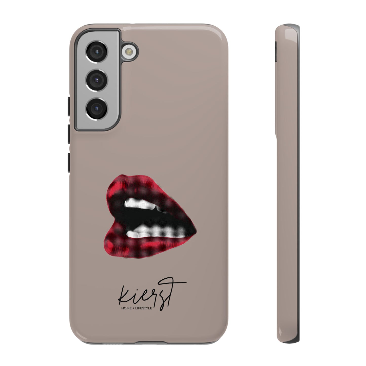 Retro Red Lips Samsung Galaxy Case | Pop Art, Luxe Feel
