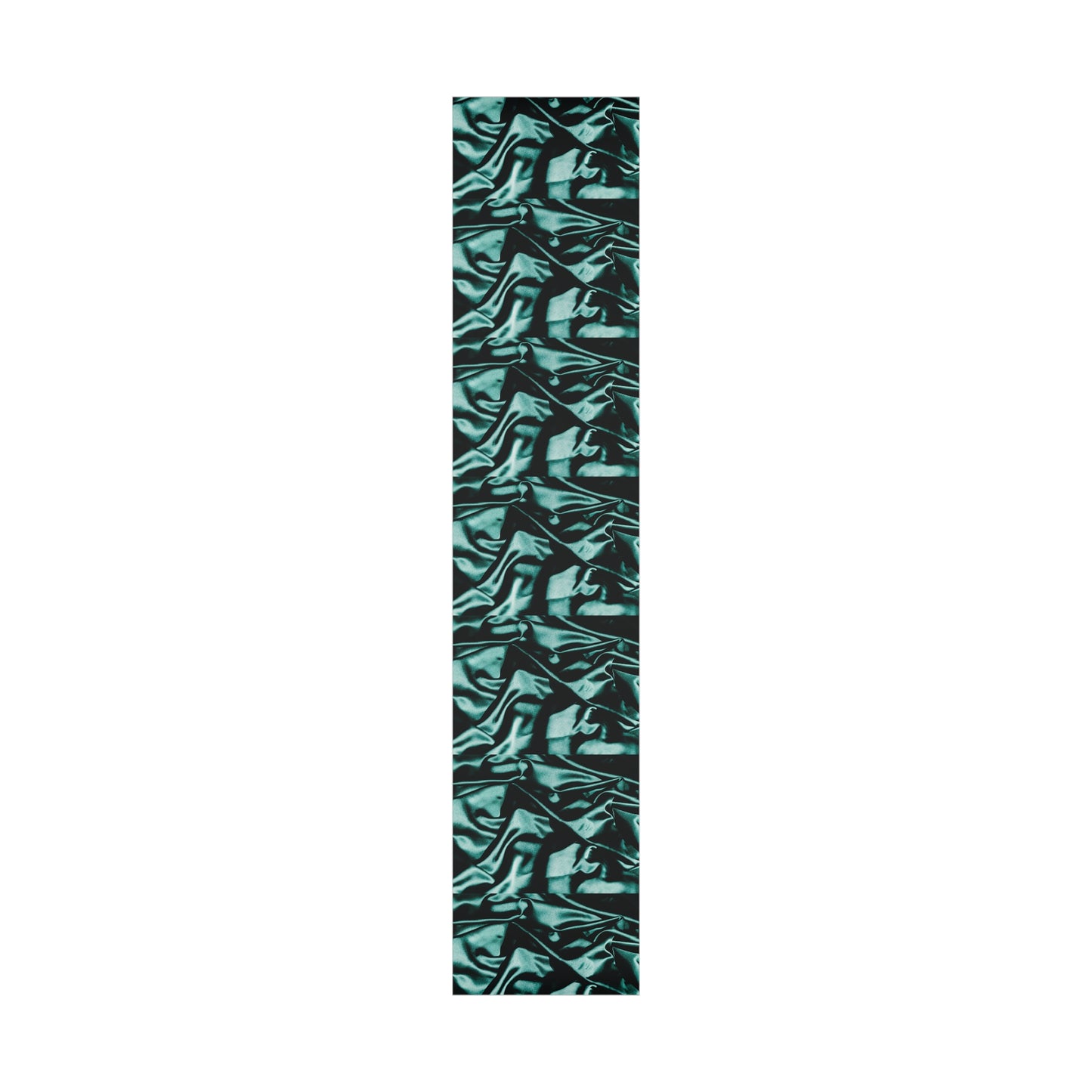 Emerald Satin Print Gift Wrapping Paper