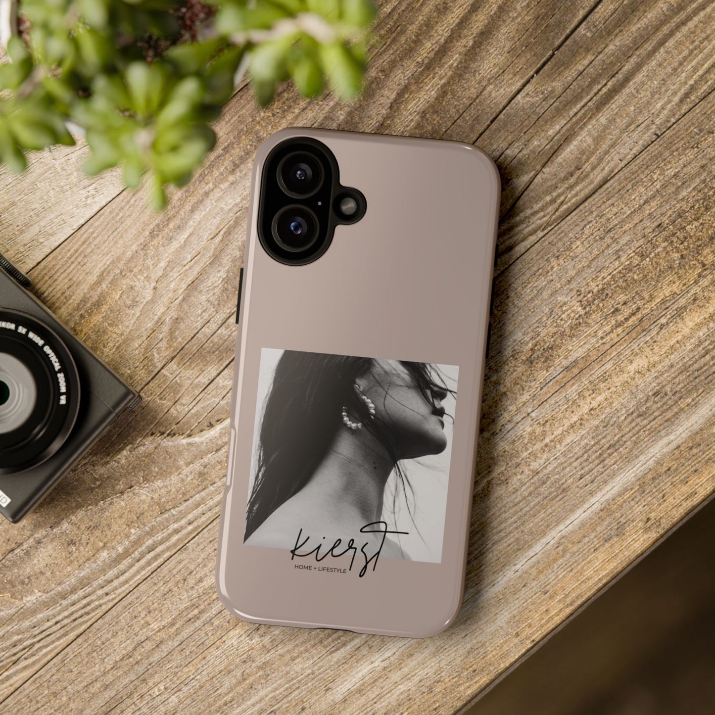 Monochrome Muse iPhone Case | Elevated Edge, Effortless Cool