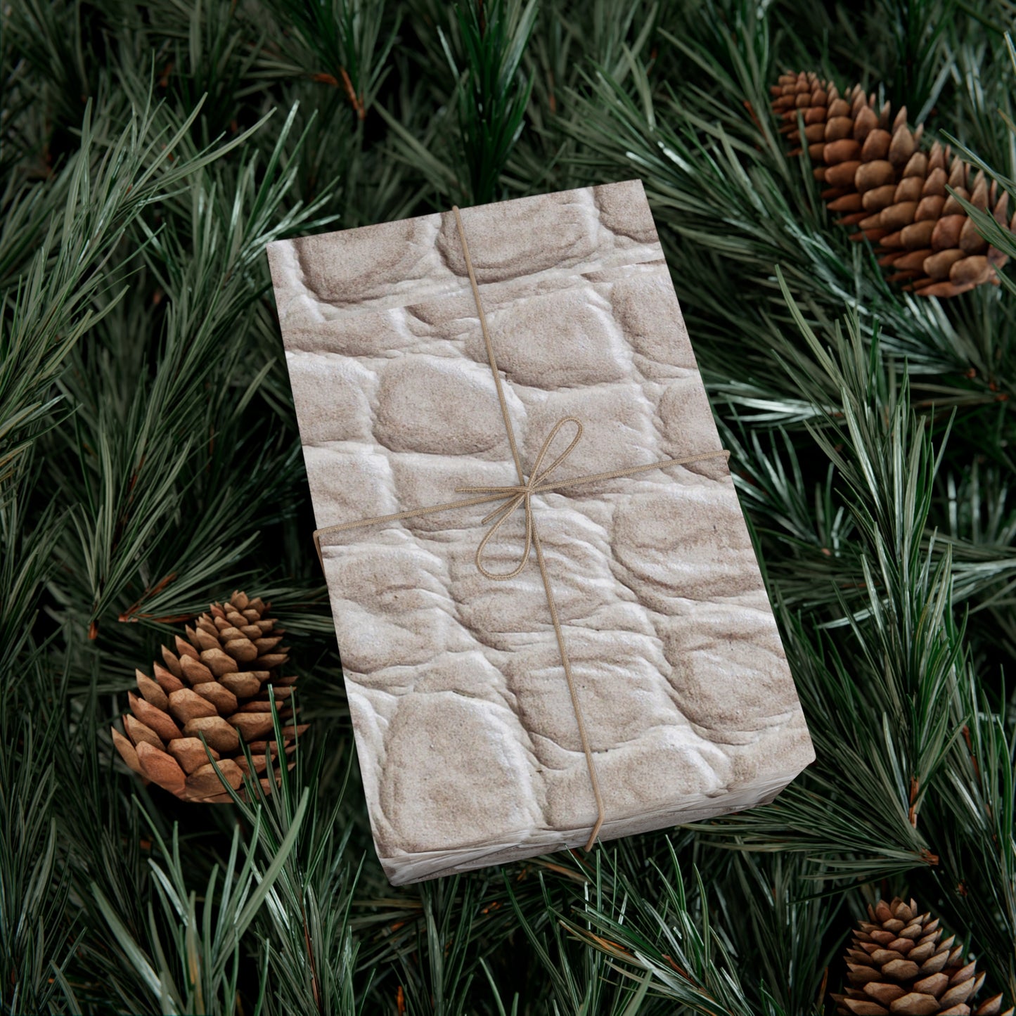Cream Reptile Gift Wrapping Paper