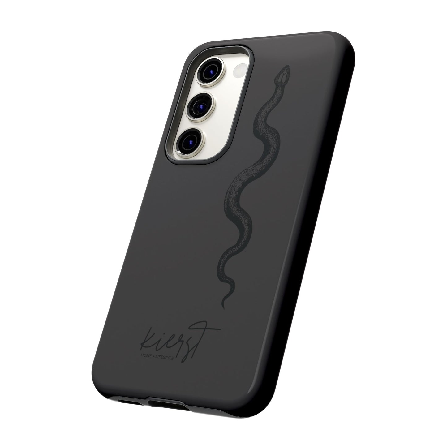 Long Black Snake Samsung Galaxy Phone Case | Power In The Subtleties