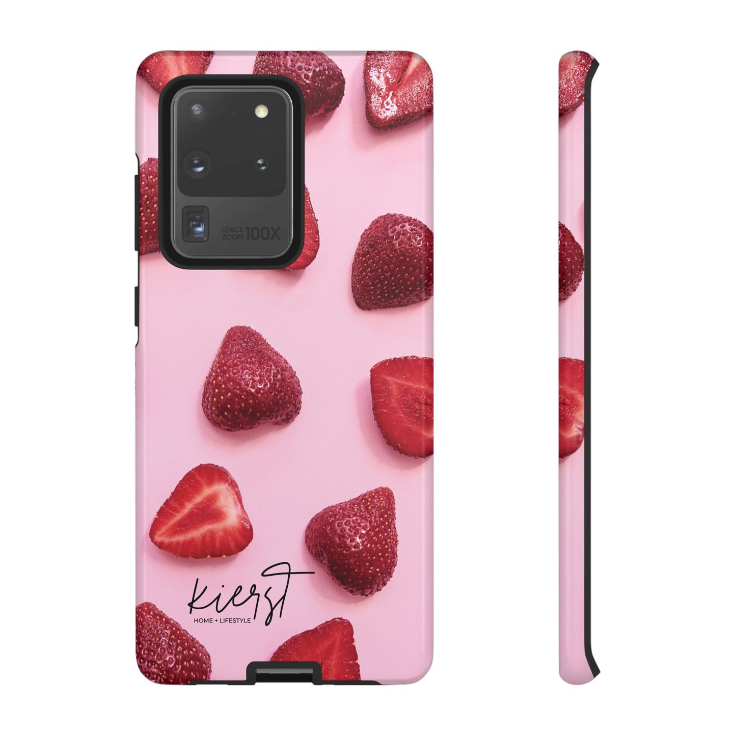 Strawberries Samsung Galaxy Phone Case | A Juicy Pop of Playfulness Meets Polished Design