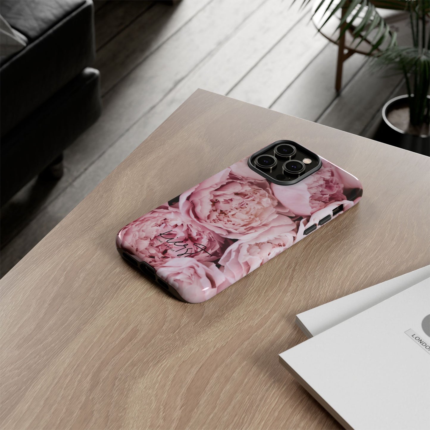 Pink Peonies iPhone Case | Soft Florals Meet Luxe Protection
