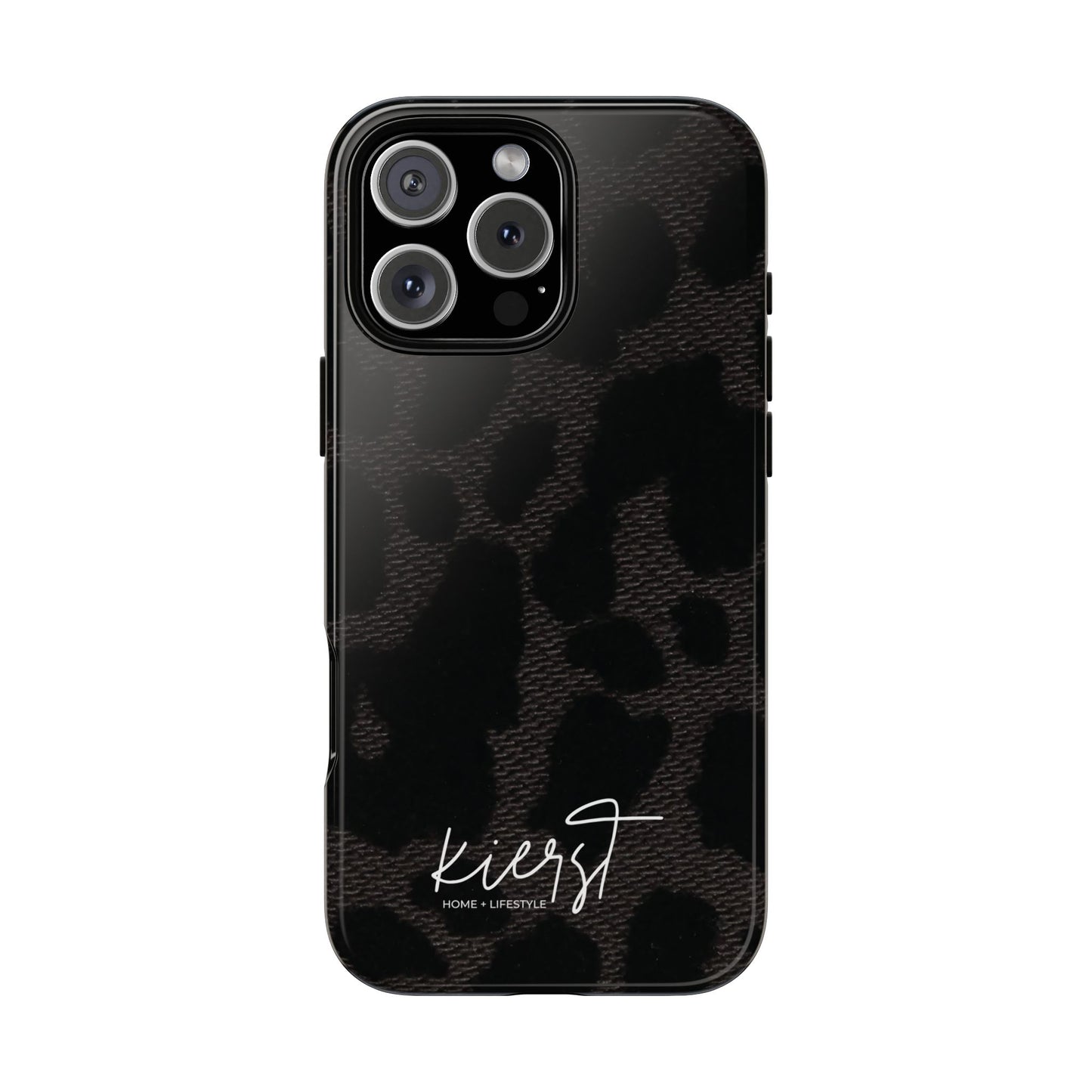 Black Leopard iPhone Case