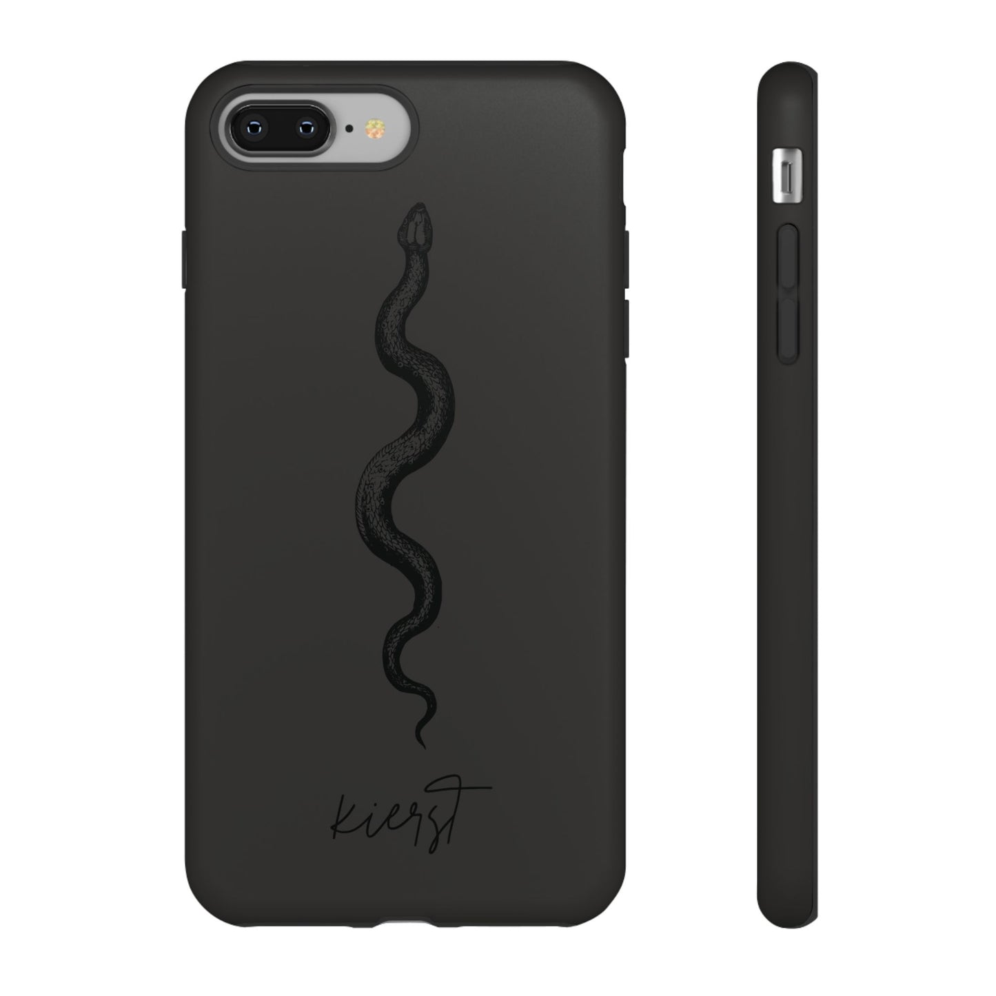 Long Black Snake iPhone Case | Subtle Edge, Quiet Power