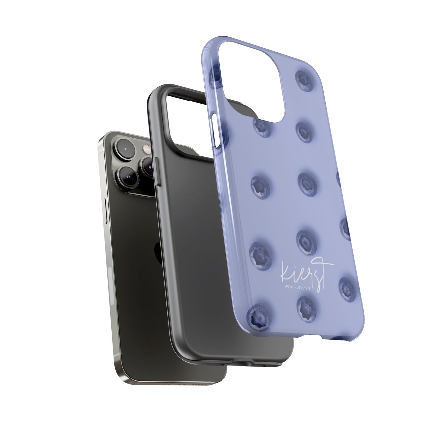 Blueberries iPhone Case | A refined play on fruit-forward charm