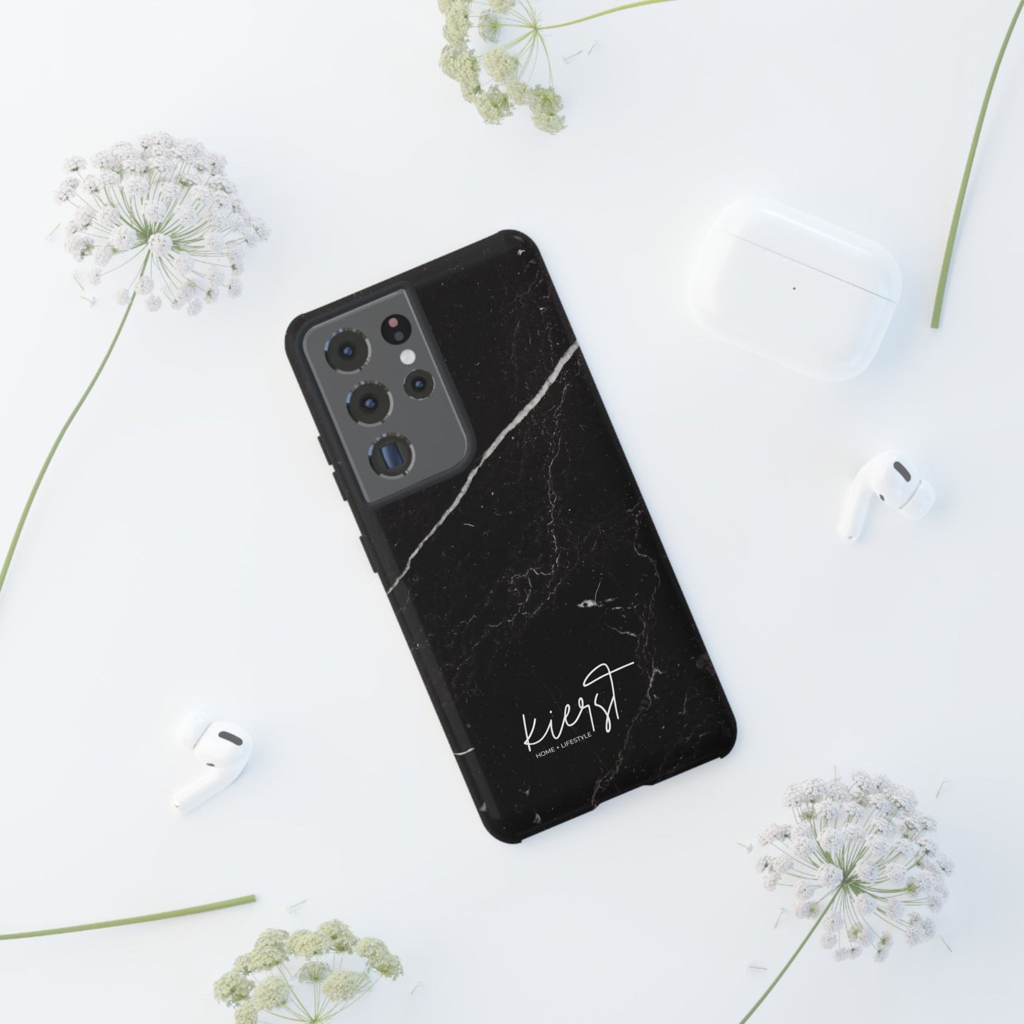 Black Marble Samsung Galaxy Phone Case | Elevated Protection Meets Timeless Design