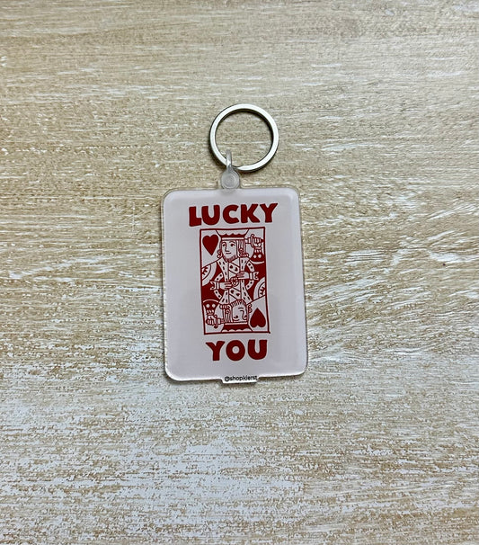 Lucky King of Hearts Ornament + Keychain