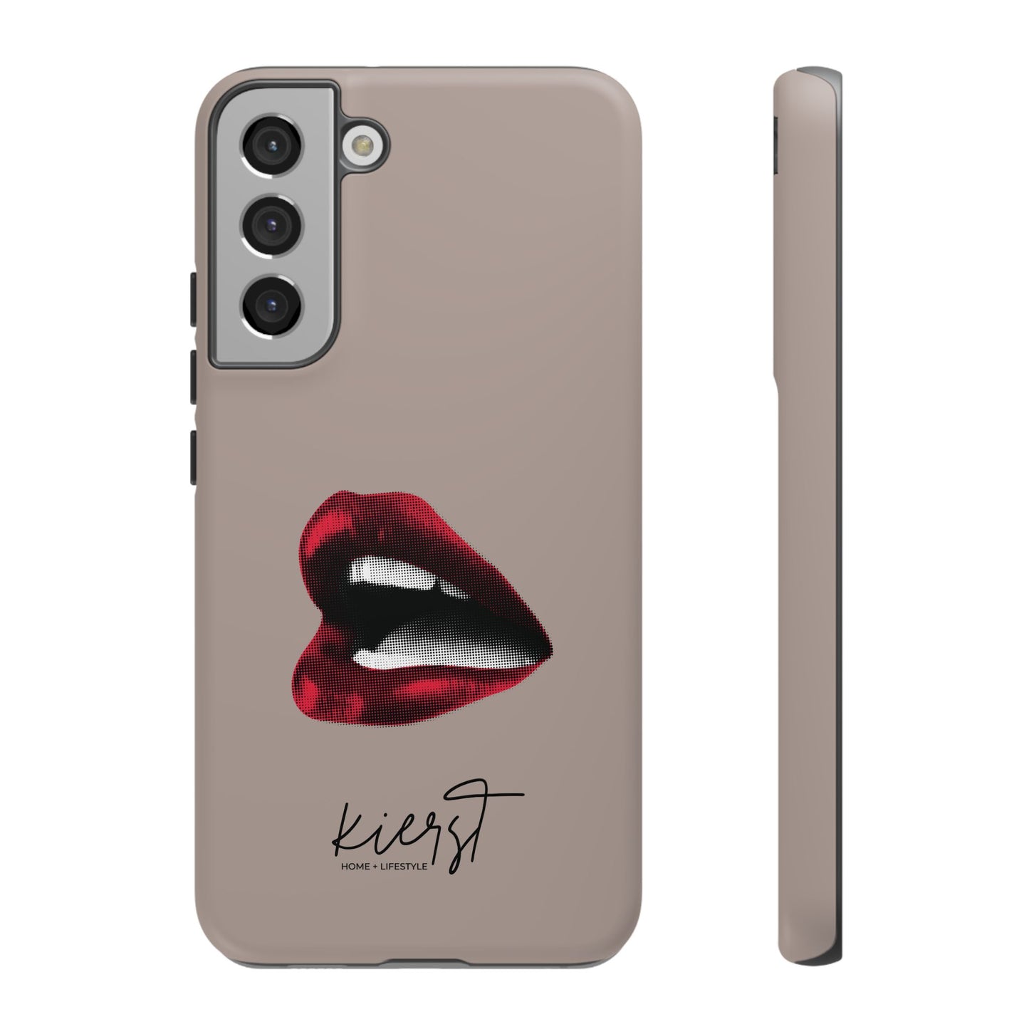 Retro Red Lips Samsung Galaxy Case | Pop Art, Luxe Feel