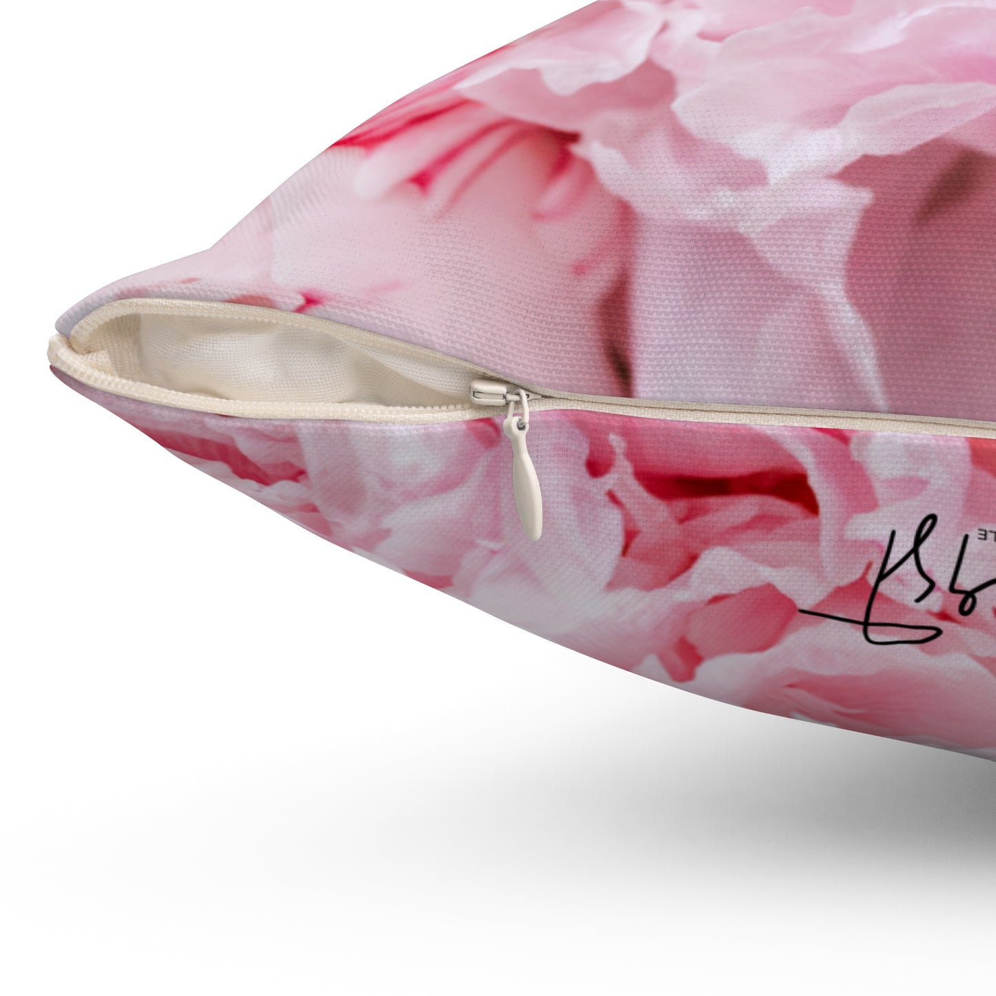 Pink Peony Pillow โ Soft Bloom Print