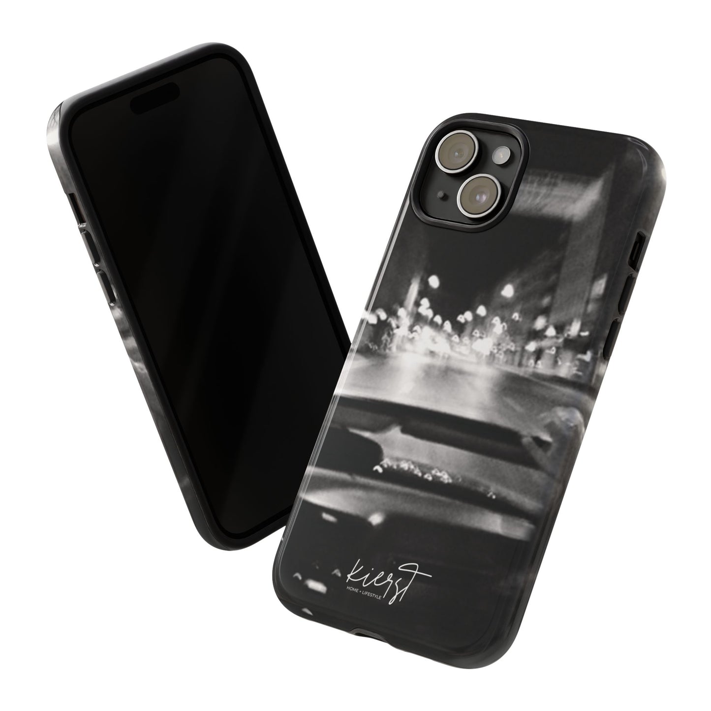 Faded Summer Nights iPhone Case | A Cinematic Blur of City Lights and Nostalgia