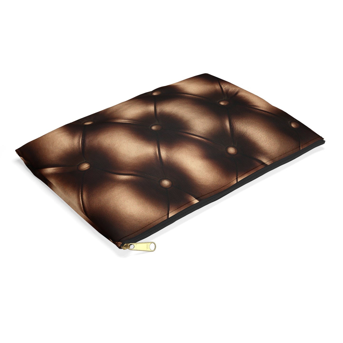 Bronze Tufted Accessory Pouch | Elevated Everyday