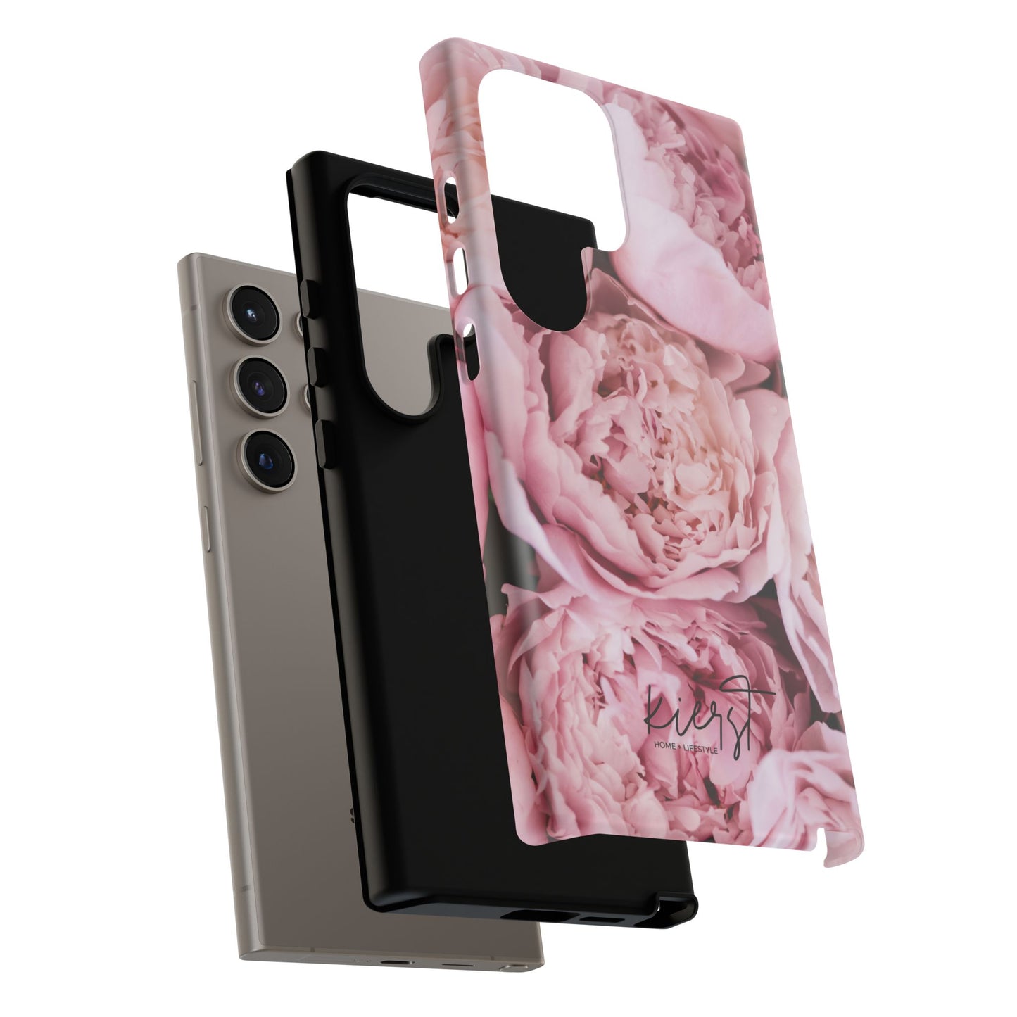 Pink Peonies Samsung Galaxy Case | A Floral Moment Lasts Longer Than Fresh Stems