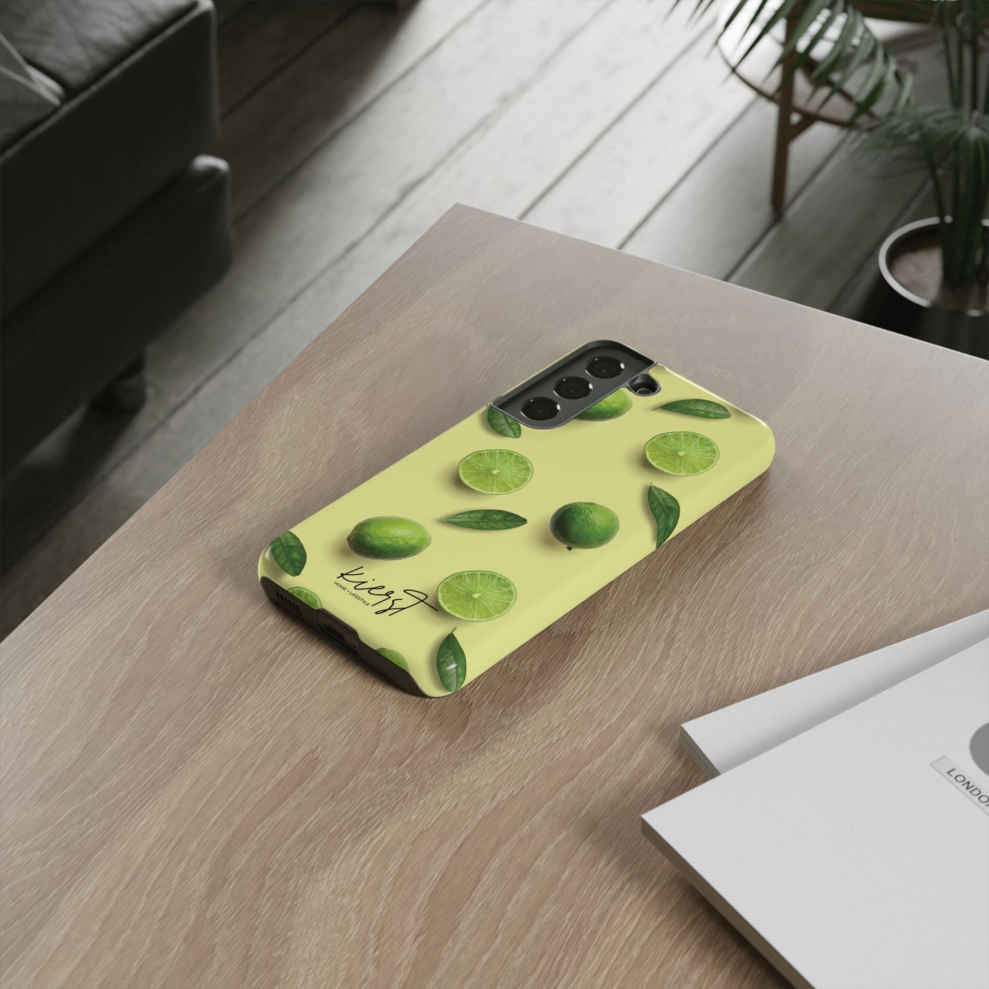 Limes Samsung Galaxy Phone Case | A Zesty Pop of Citrus and Style