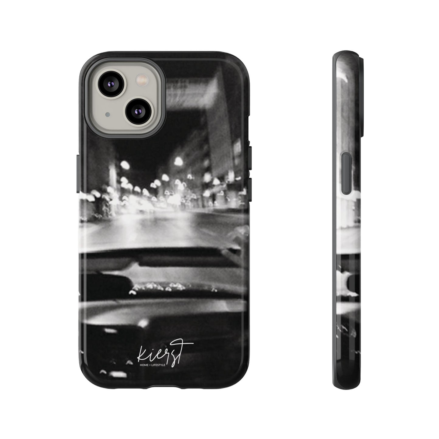 Faded Summer Nights iPhone Case | A Cinematic Blur of City Lights and Nostalgia