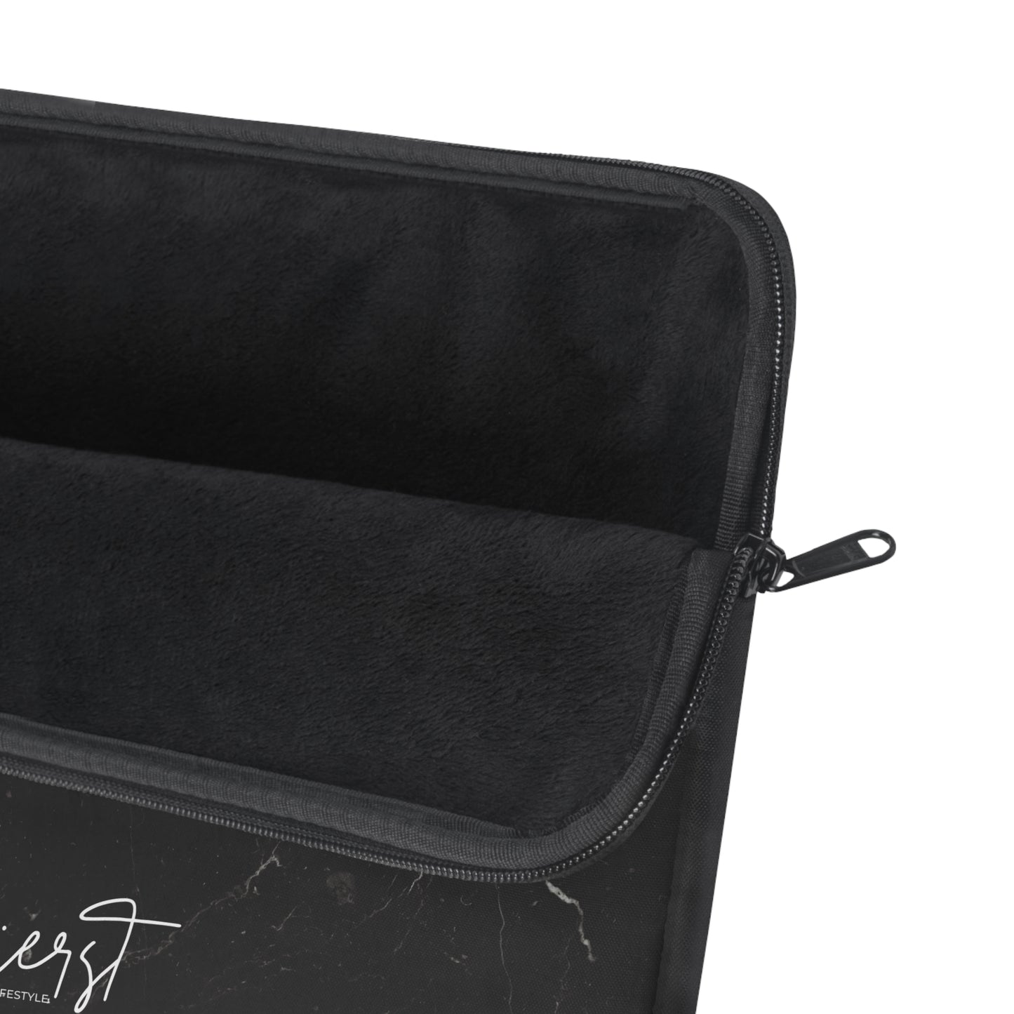 Black Marble Laptop Sleeve | Sleek + Sophisticated Protection