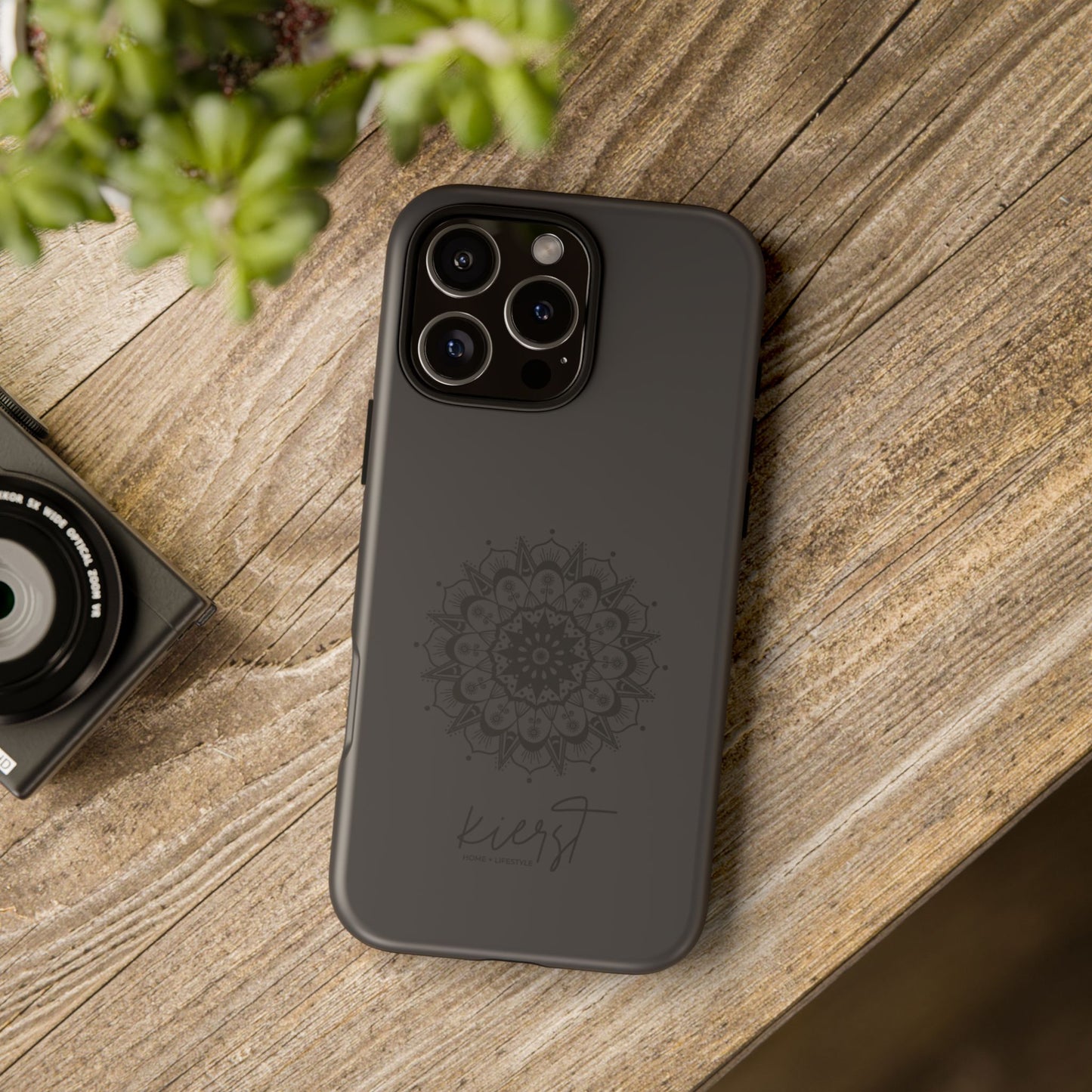 Black Mandala iPhone Case | Refined Calm in Every Curve