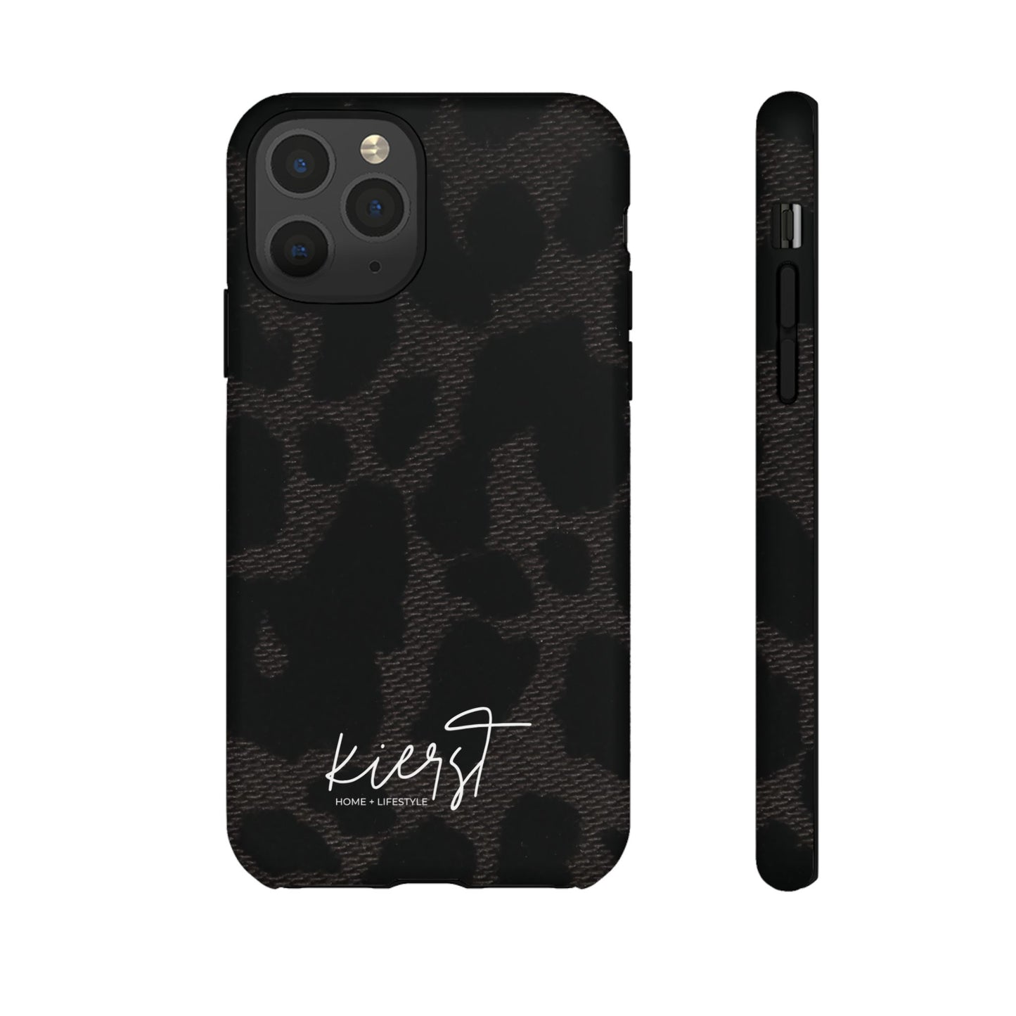 Black Leopard iPhone Case