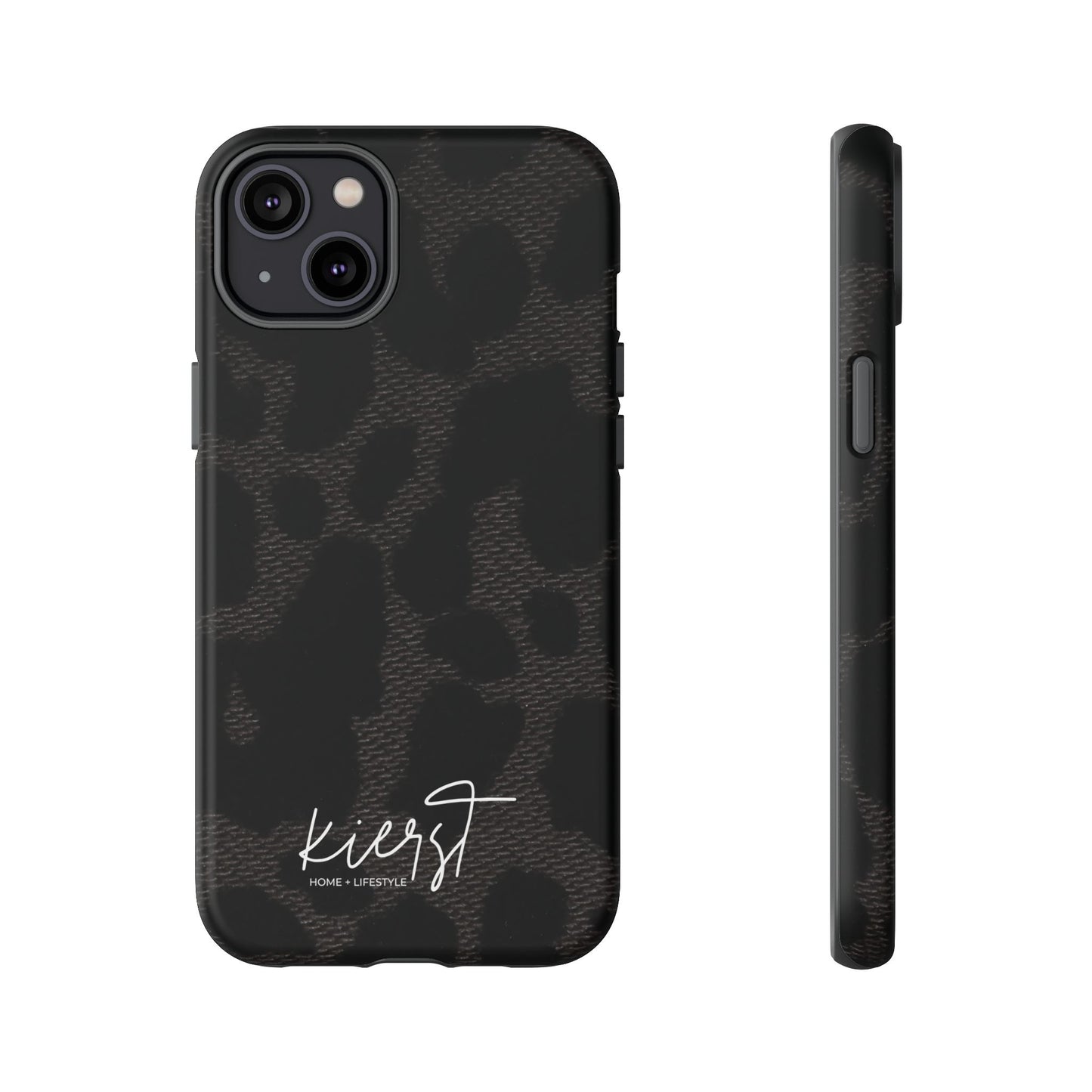 Black Leopard iPhone Case