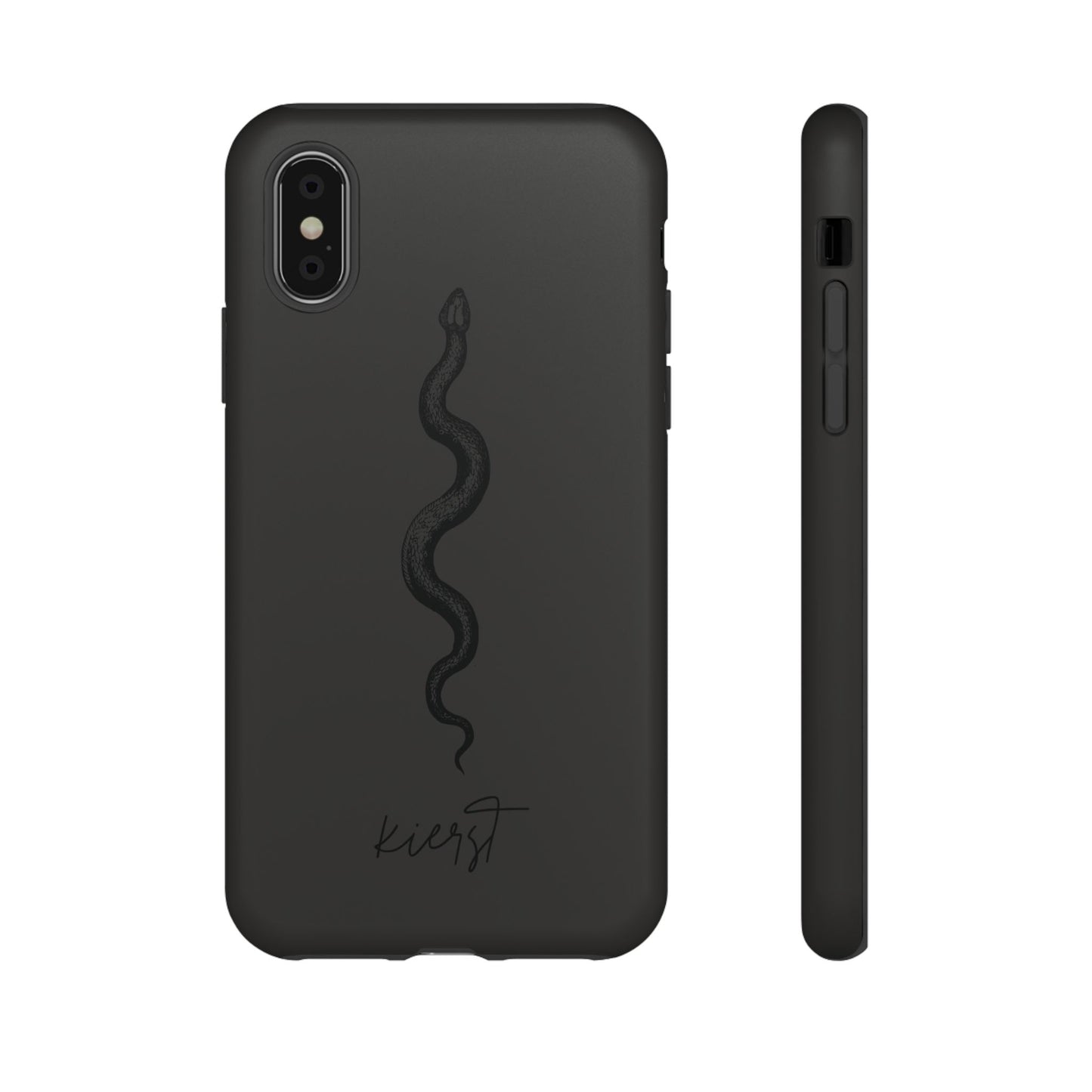 Long Black Snake iPhone Case | Subtle Edge, Quiet Power