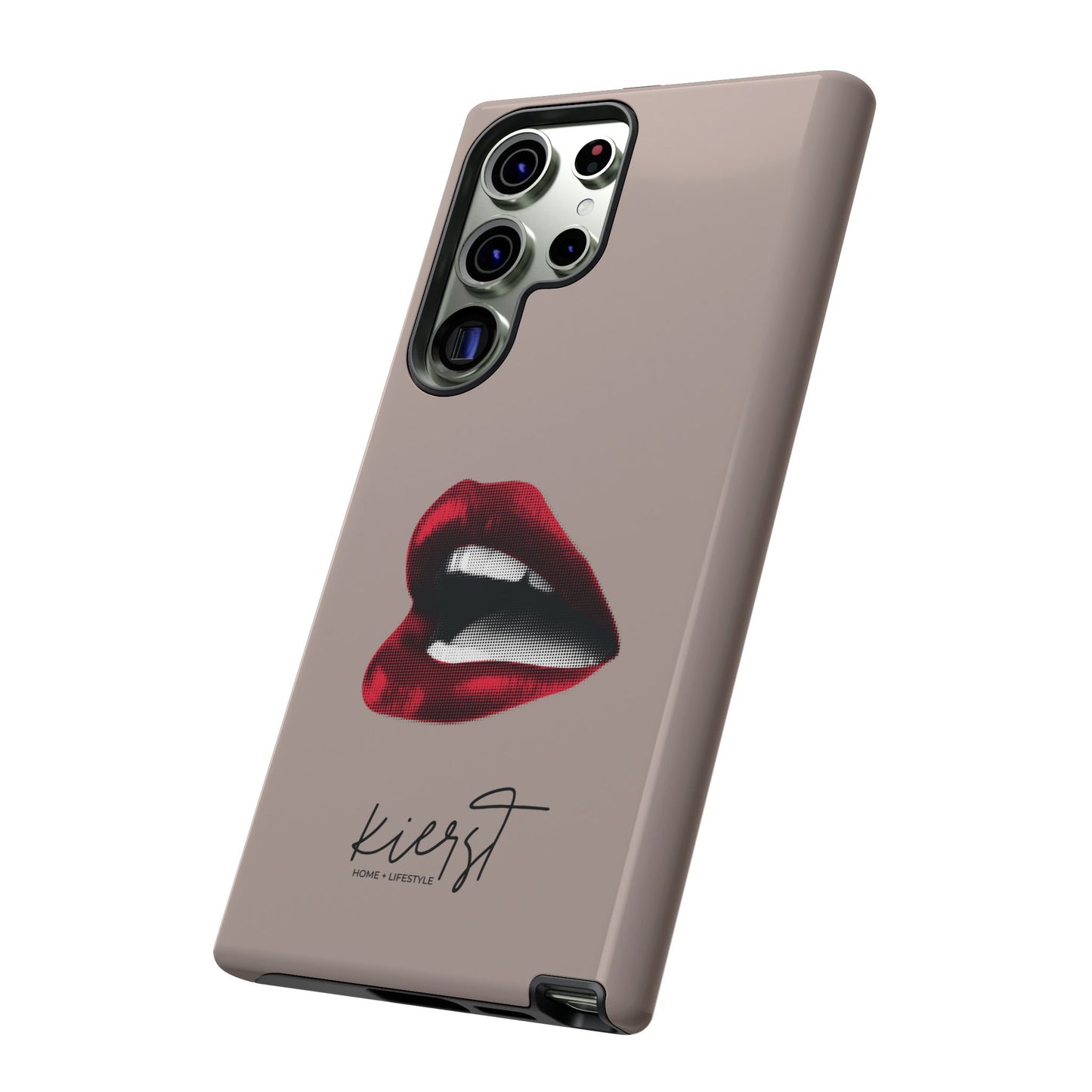 Retro Red Lips Samsung Galaxy Case | Pop Art, Luxe Feel