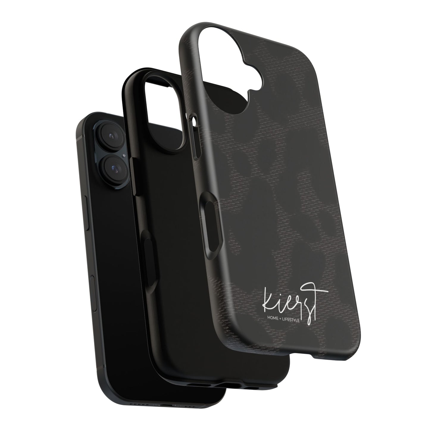 Black Leopard iPhone Case