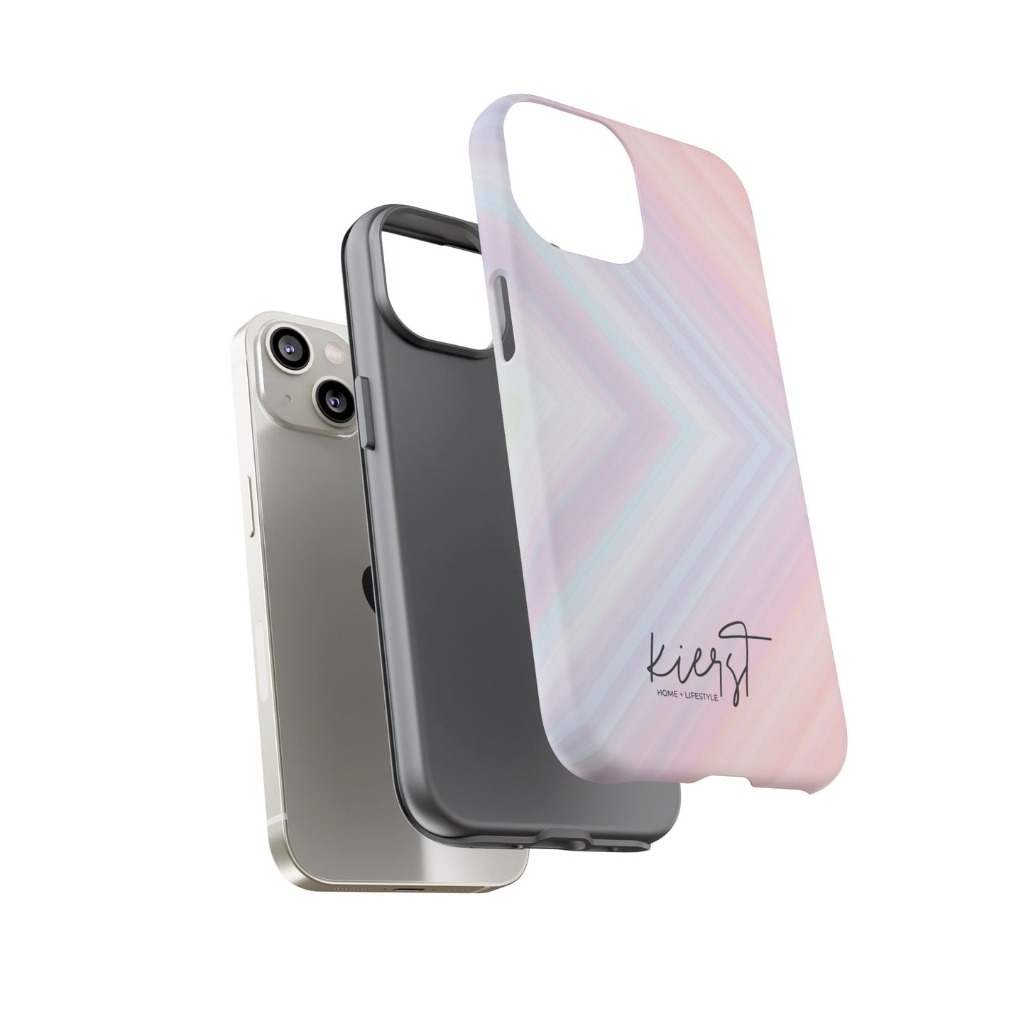 Pastel Arrows iPhone Case | Light layers, quiet movement