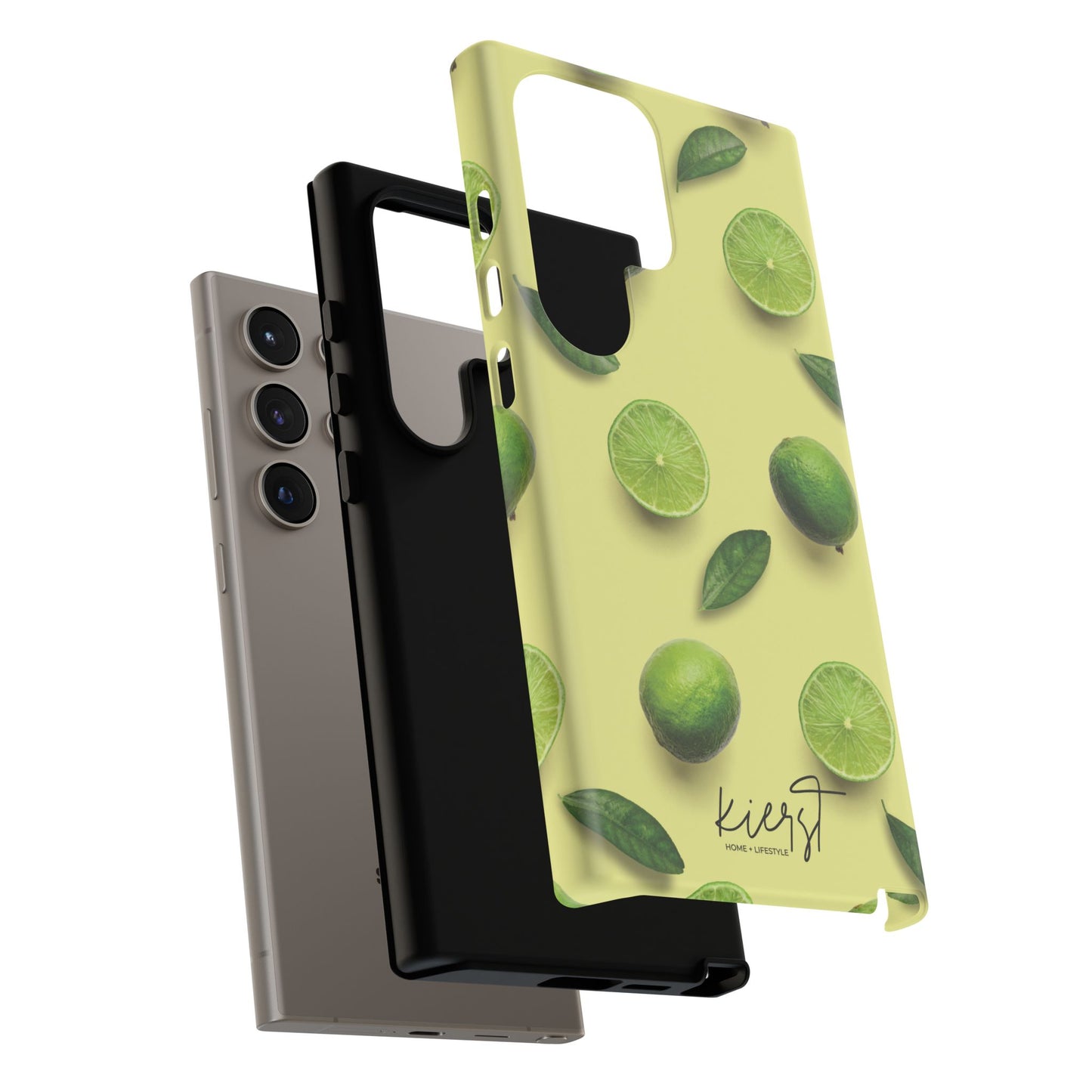 Limes Samsung Galaxy Phone Case | A Zesty Pop of Citrus and Style