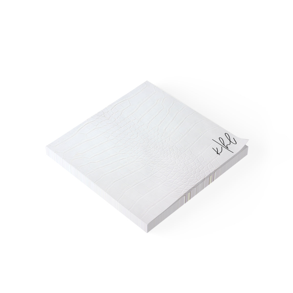 White Alligator Post-it® Note Pad