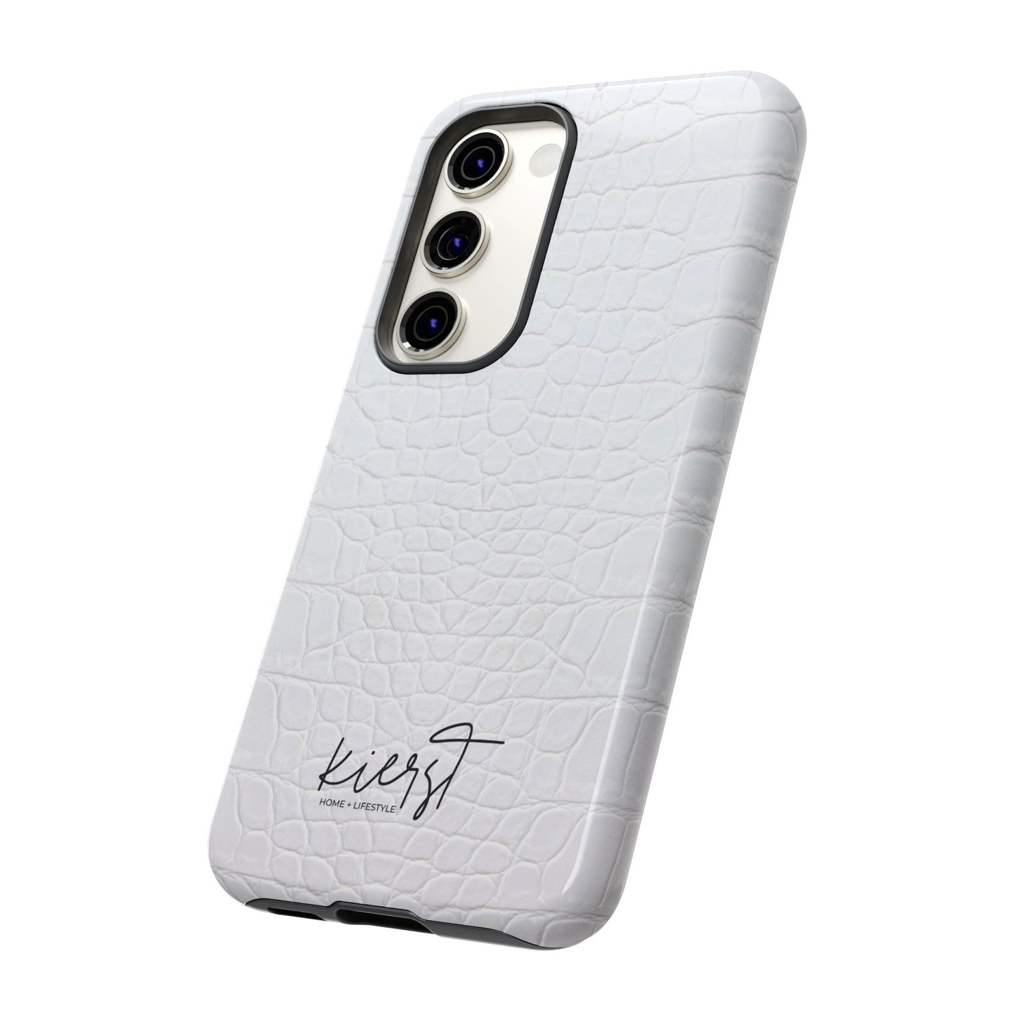 White Alligator Samsung Galaxy Case | Classic Texture Meets Modern Edge