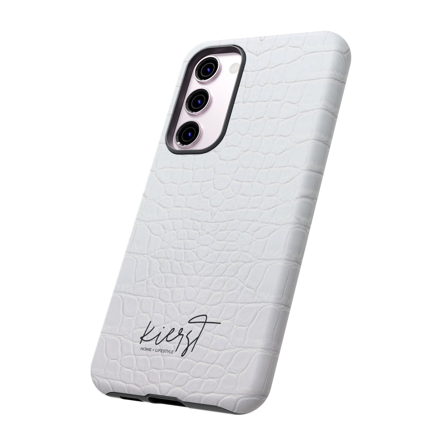 White Alligator Samsung Galaxy Case | Classic Texture Meets Modern Edge