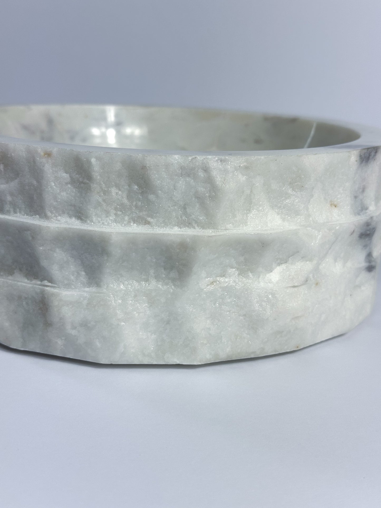 Raw Edge Marble Bowl