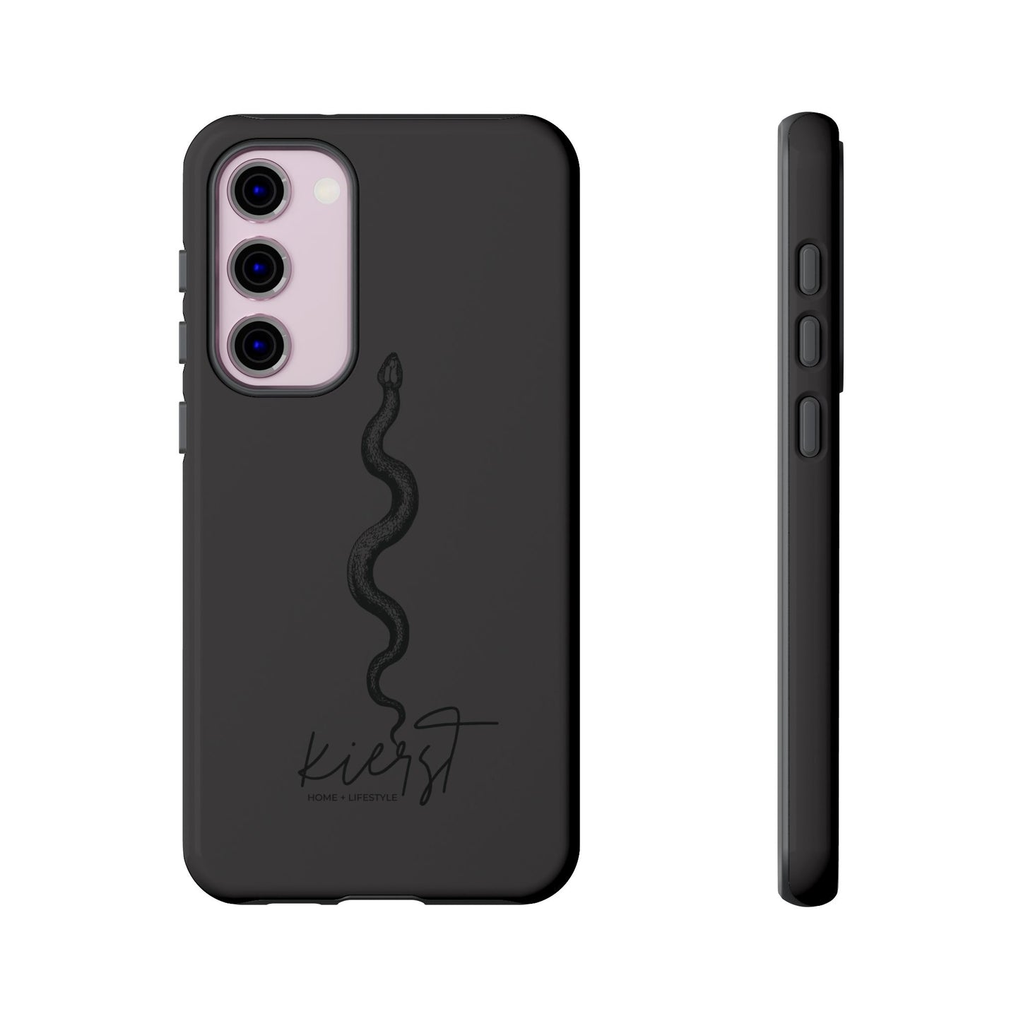 Long Black Snake Samsung Galaxy Phone Case | Power In The Subtleties