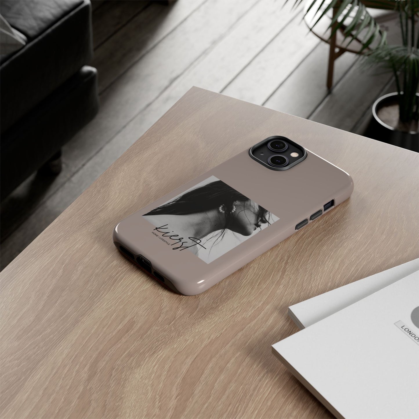Monochrome Muse iPhone Case | Elevated Edge, Effortless Cool