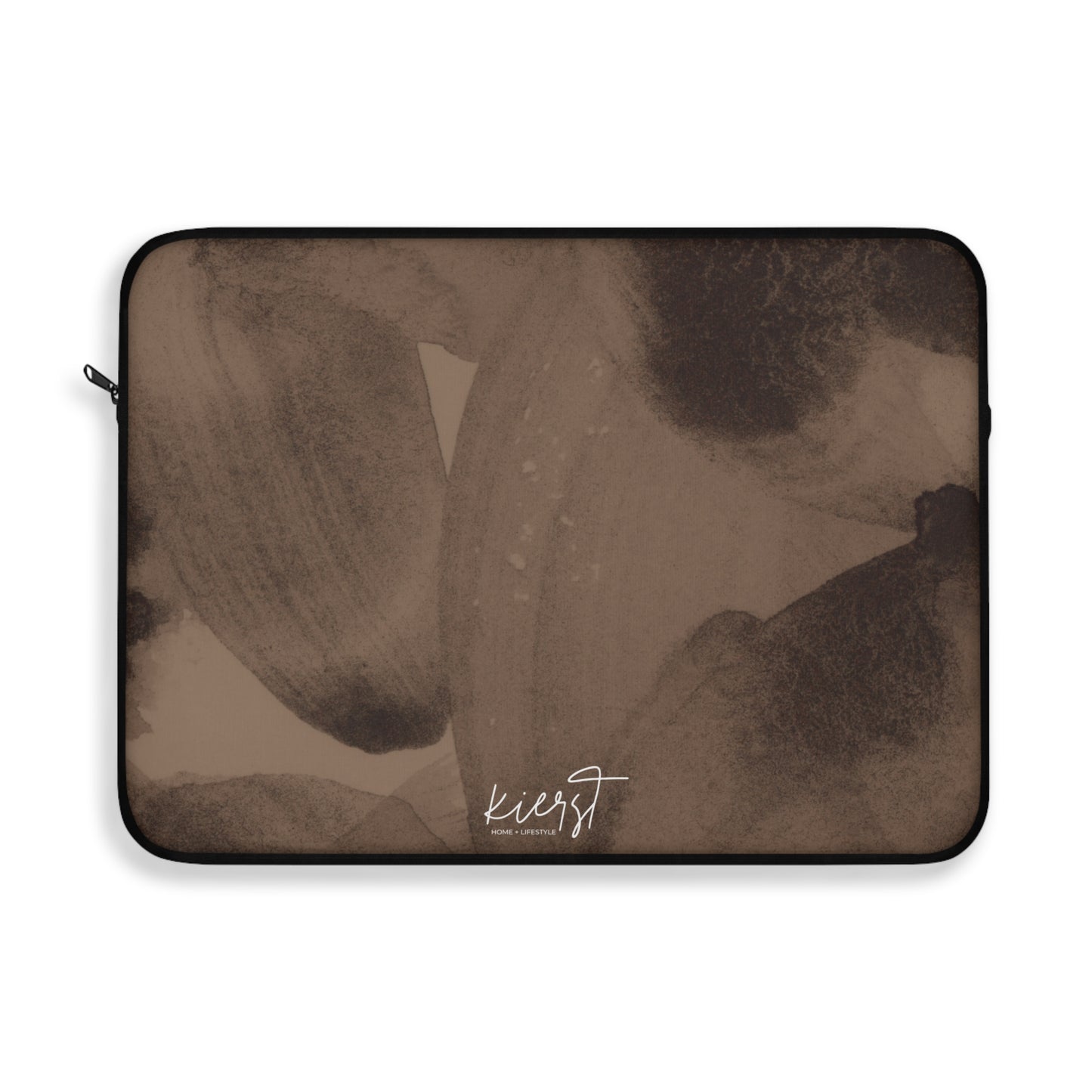Brown Abstract Laptop Sleeve