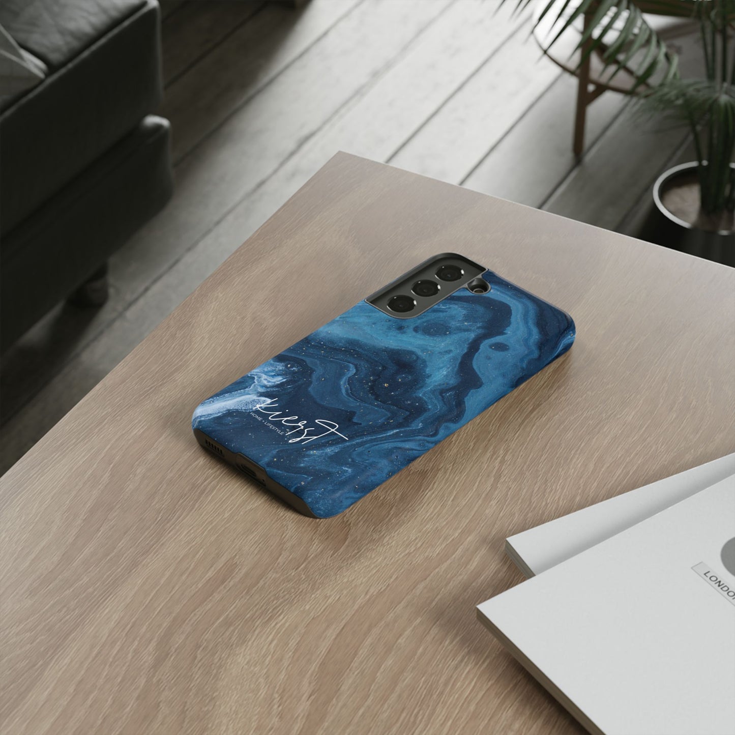 Blue Marble Samsung Galaxy Case | Deep Tones, Elevated Protection