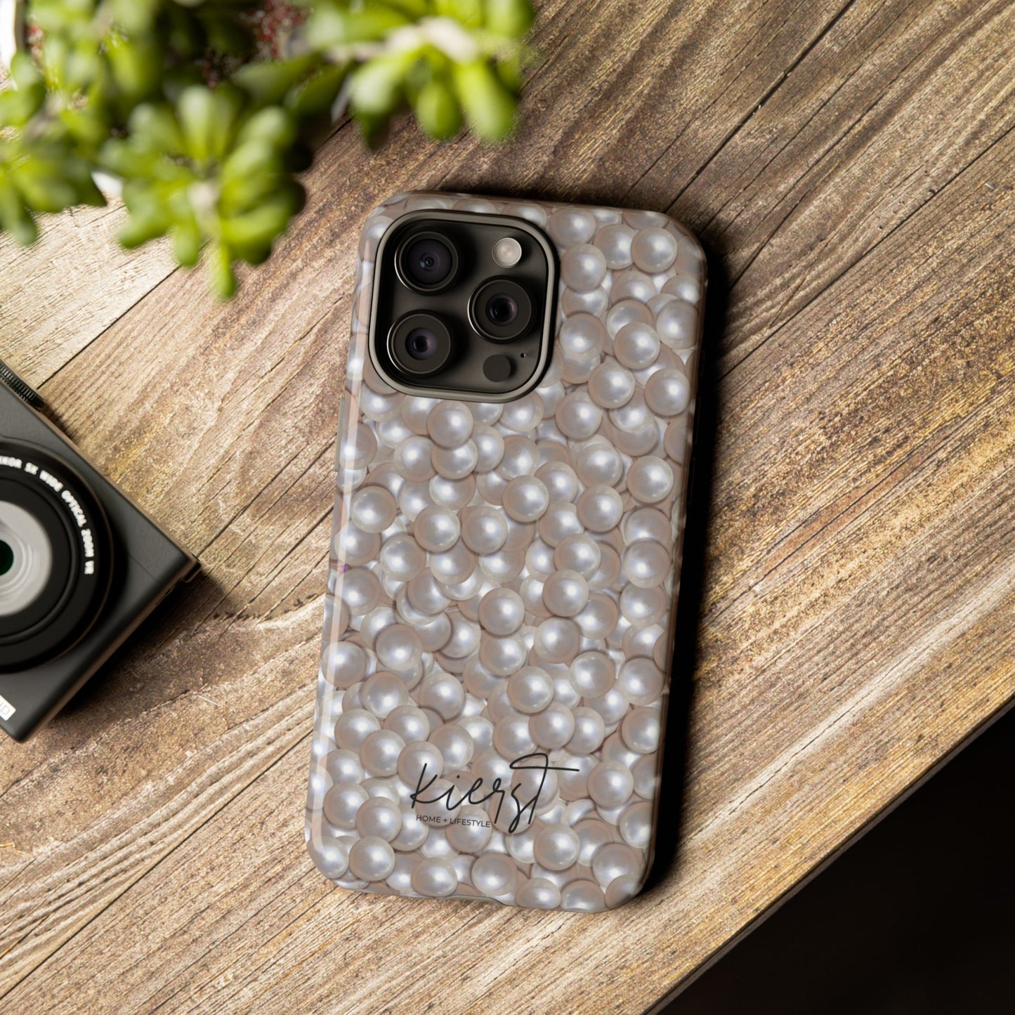 Pearlcore Elegance iPhone Case | Luxe Layer For Everyday Essential