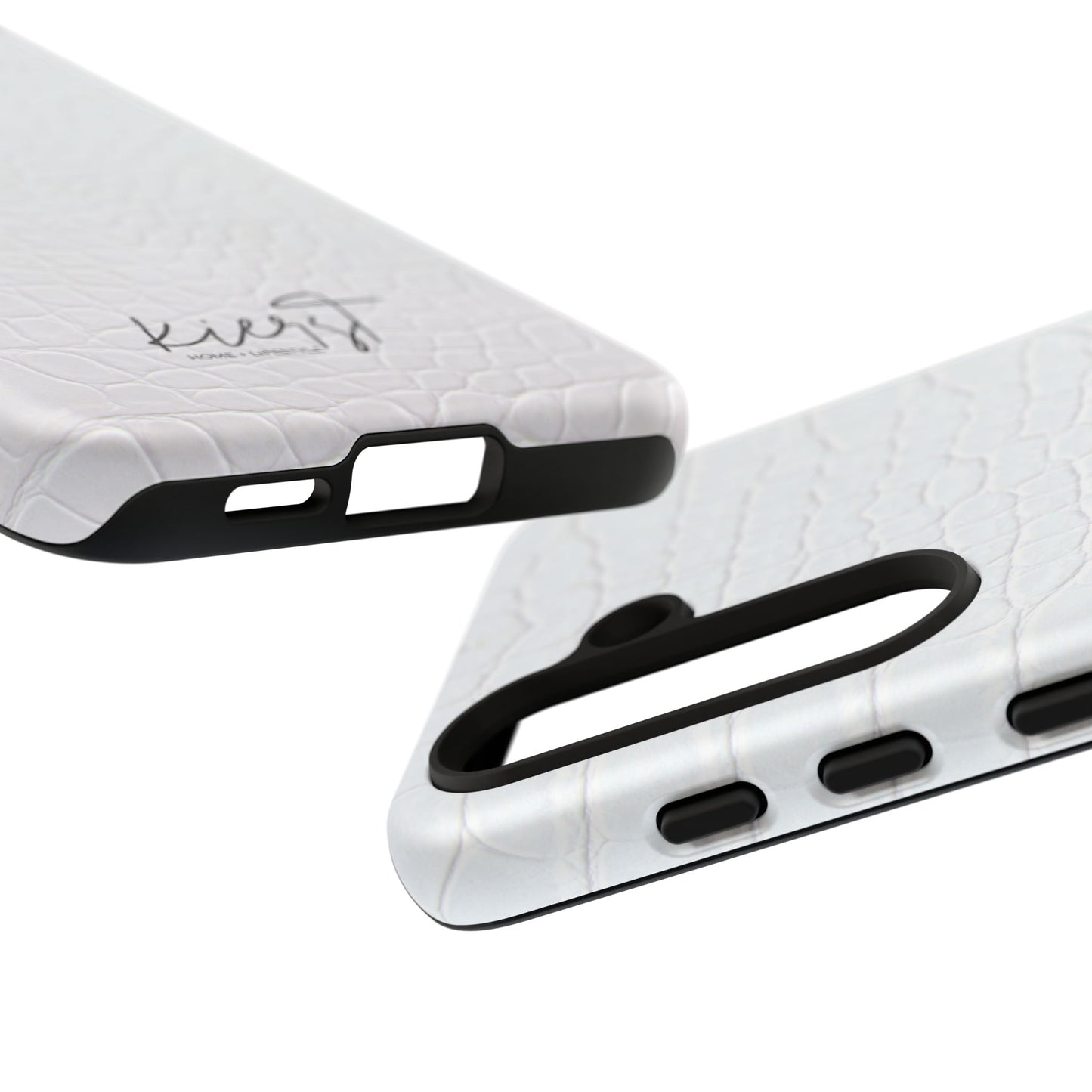 White Alligator Samsung Galaxy Case | Classic Texture Meets Modern Edge