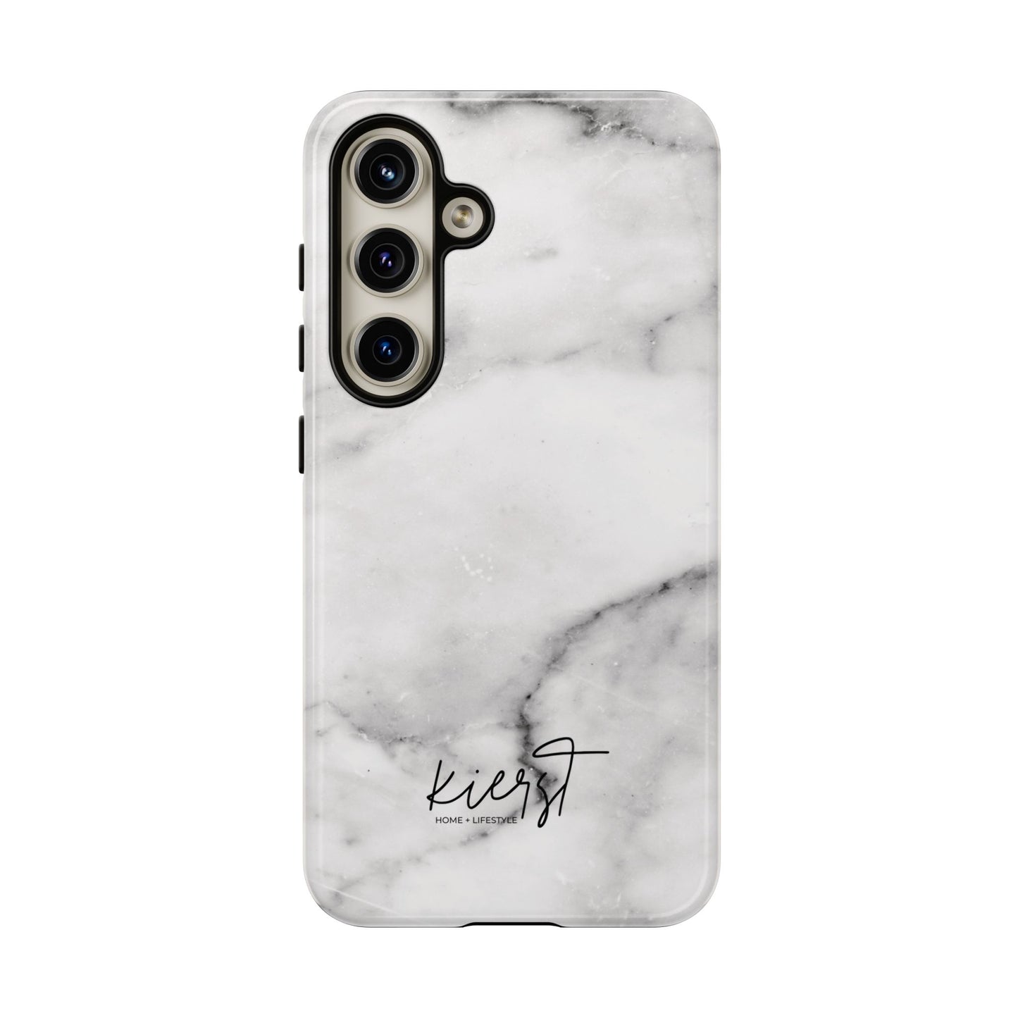 Lived-In White and Grey Marble Samsung Galaxy Case | Soft Strength, Redefined