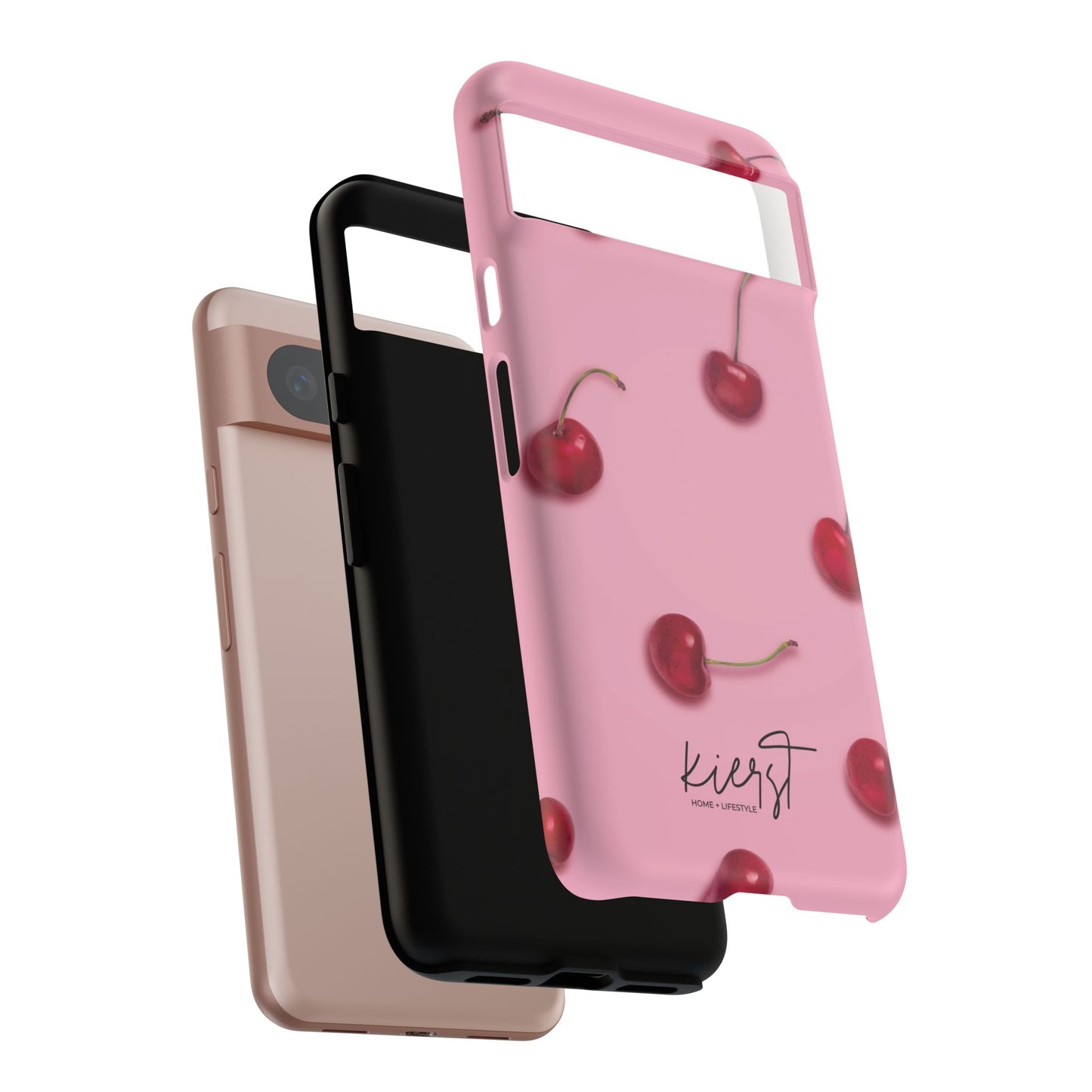 Cherries Google Pixel Case | Sweet Meets Bold in The Perfect Pop of Pink
