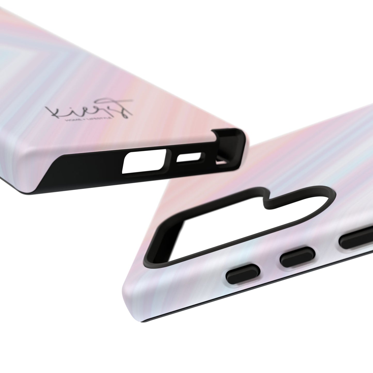 Pastel Arrows Samsung Galaxy Phone Case | Soft Geometry, Subtle Glow