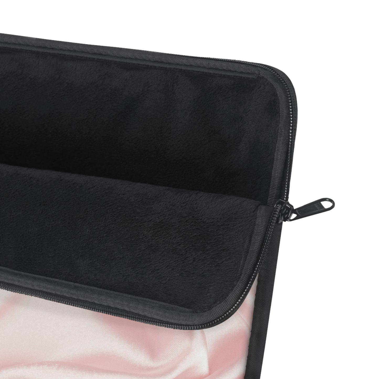 Pink Silk Print Laptop Sleeve