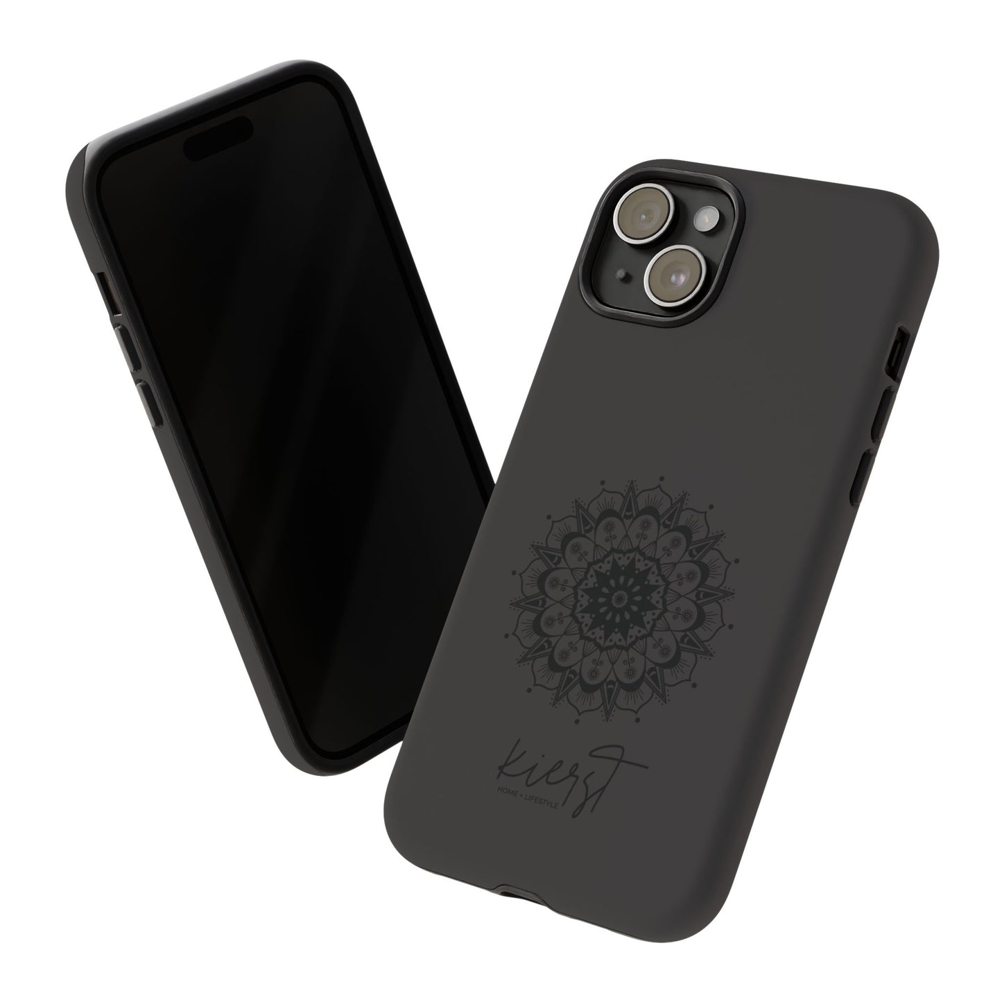 Black Mandala iPhone Case | Refined Calm in Every Curve