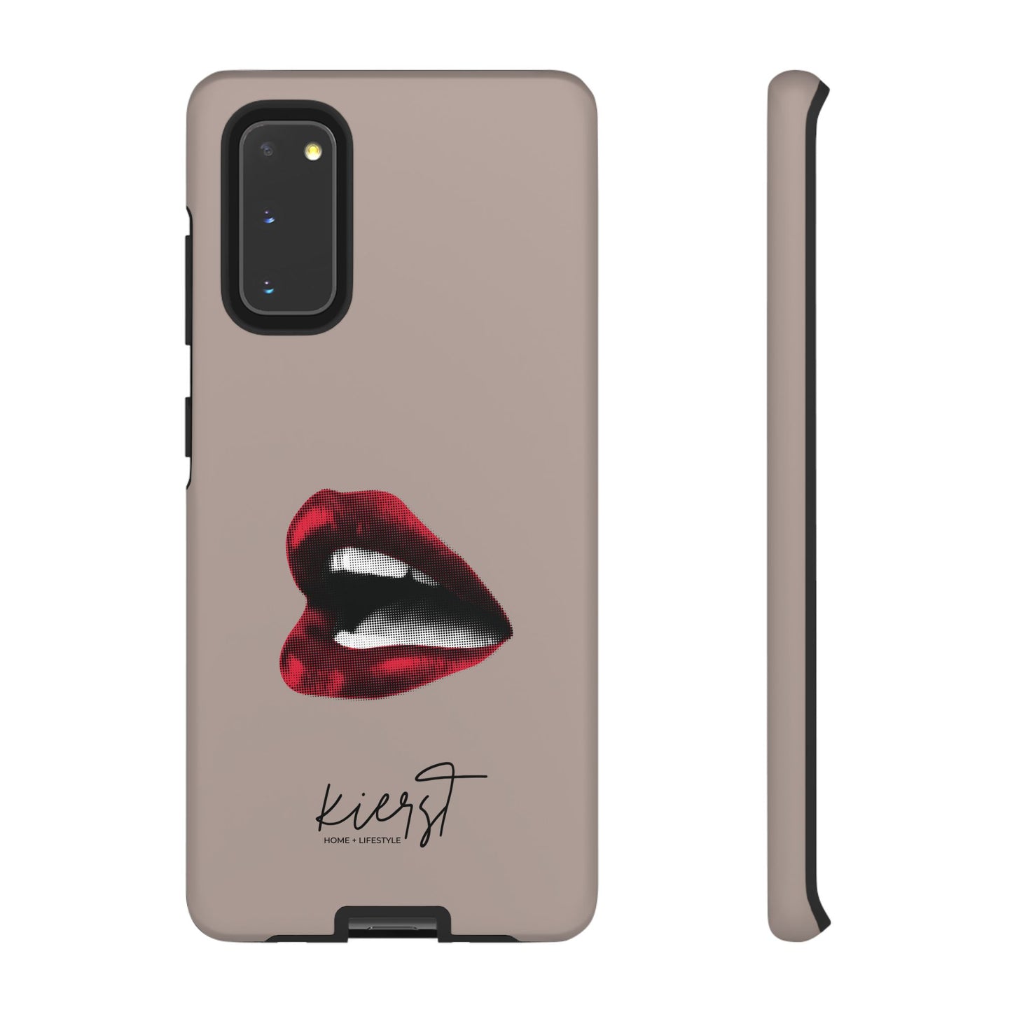 Retro Red Lips Samsung Galaxy Case | Pop Art, Luxe Feel