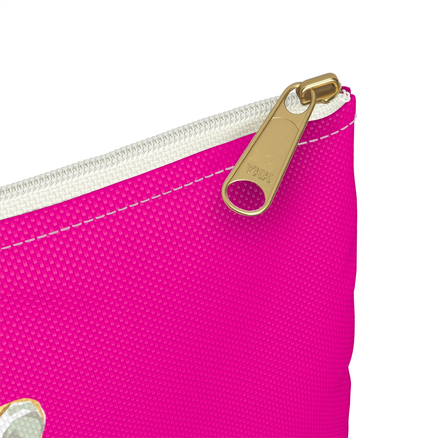 Leopard Head on Signature Hot Pink Accessory Pouch | Limited Edition & A Boost Of Confidence