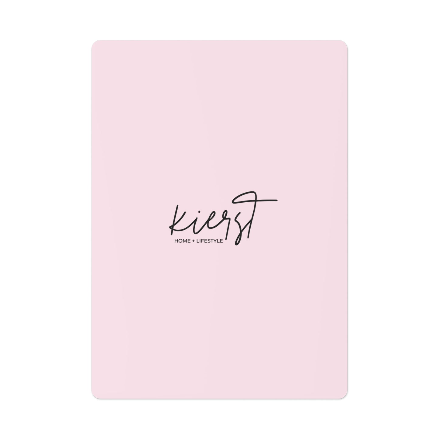 Signature Pink Poker Playing Cards – kierst Home + Lifestyle Deck