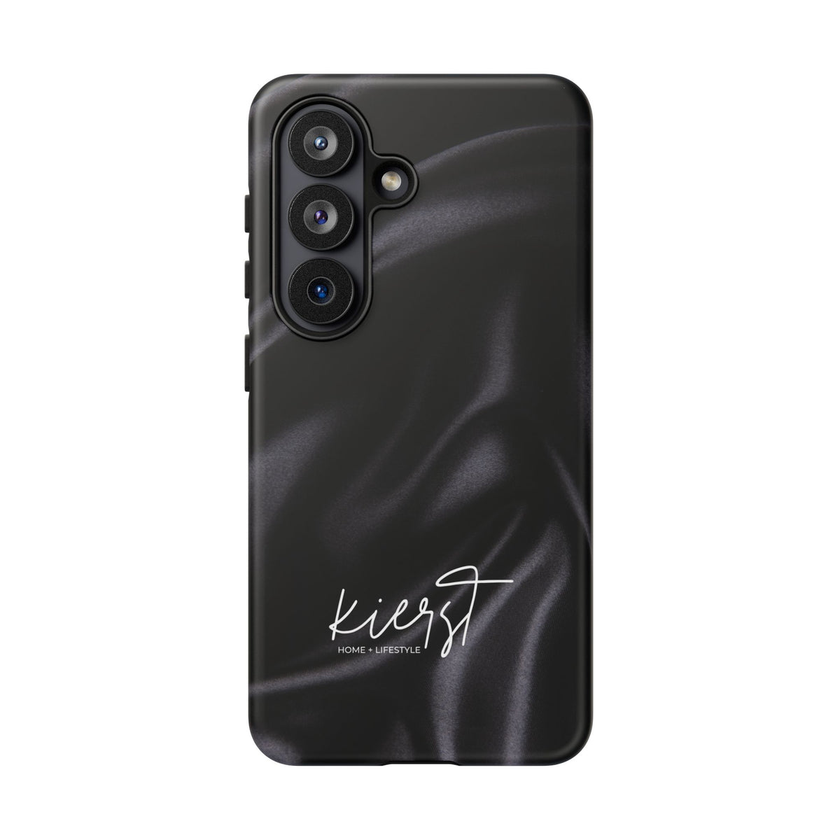 Black Silk Print Samsung Galaxy Phone Case