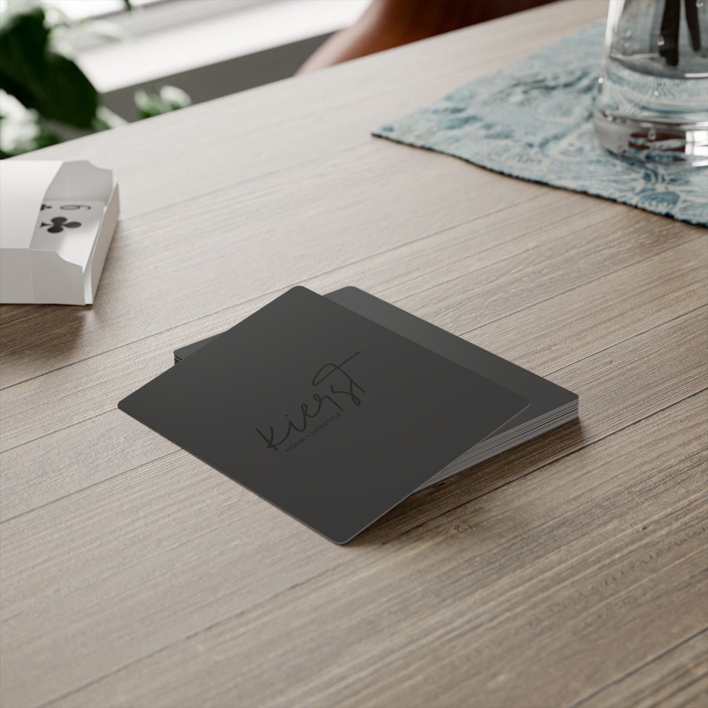 Charcoal Poker Playing Cards – kierst Home + Lifestyle Deck
