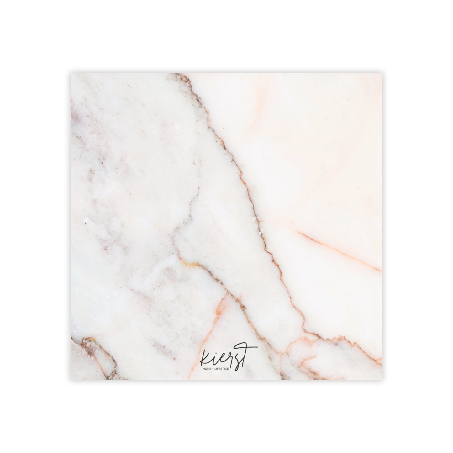 Warm White Marble Post-it® Note Pad | Elegant Stone-Inspired Sticky Notes for Office & Home